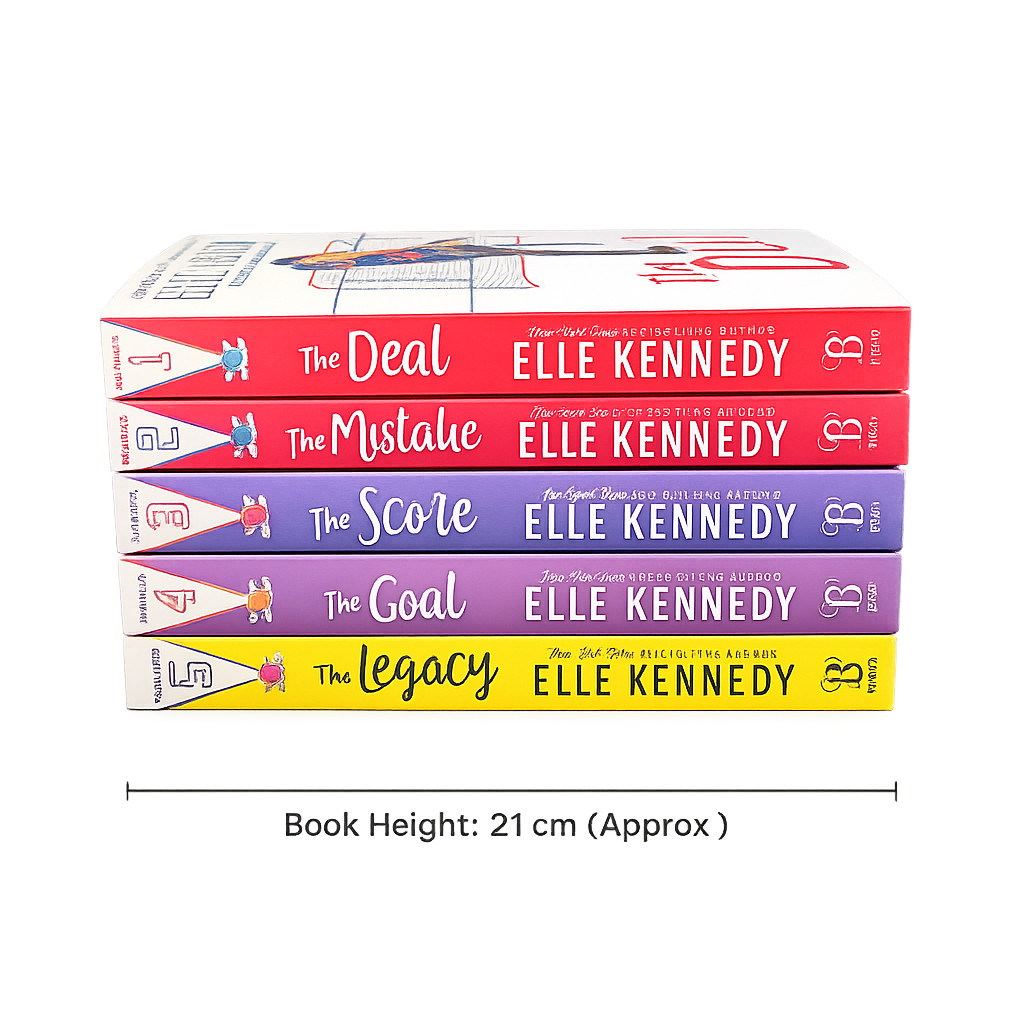 Elle Kennedy Off-Campus Series Complete 5 Book Set Paperback Romance