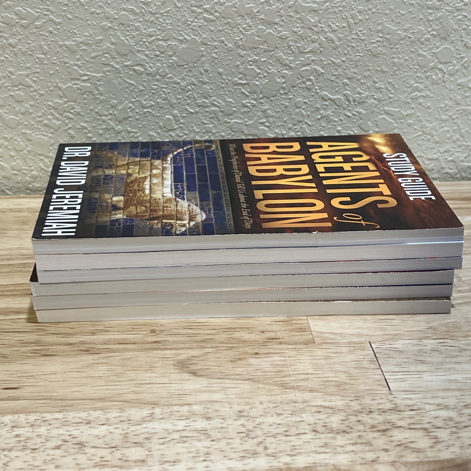 6 Dr. David Jeremiah Hardback Books & 6 Paperback Study Guides
