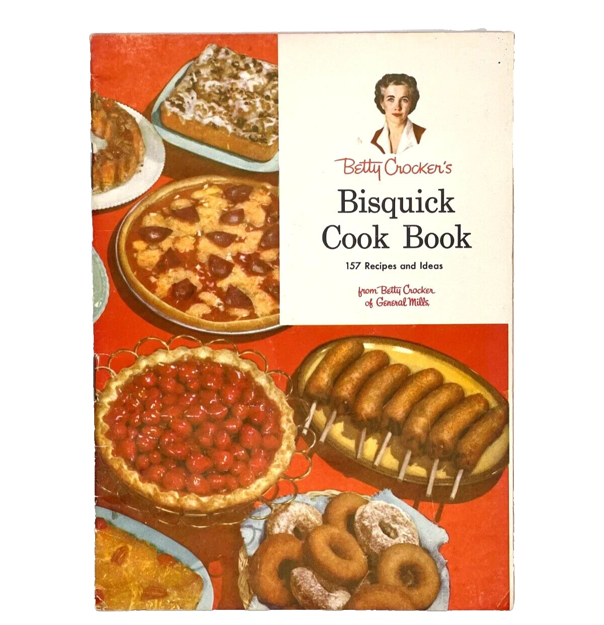 Betty Crocker’s Bisquick Cook Book 157 Recipes and Ideas Vtg 1956 26 pages B0