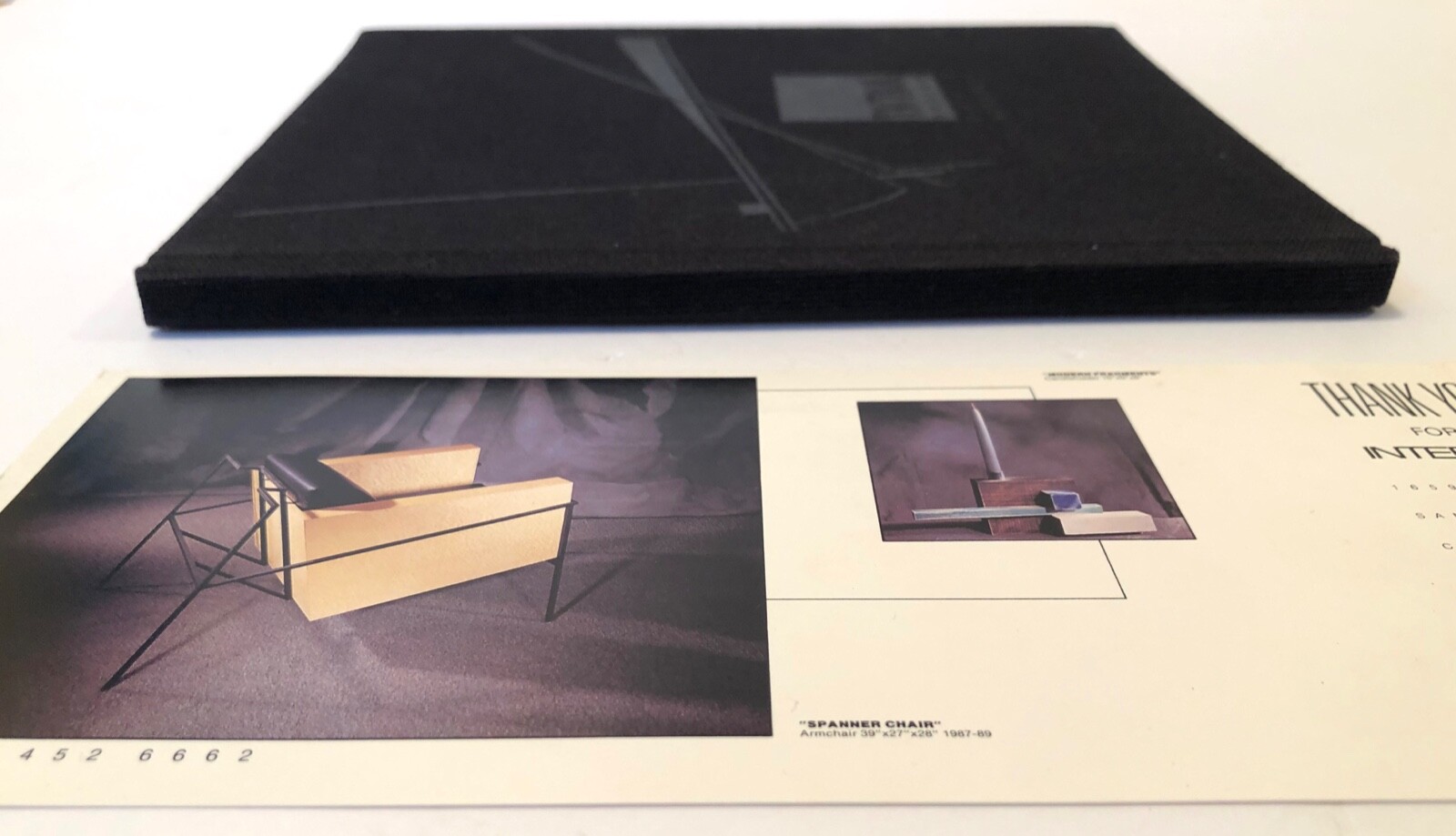 1989~TACTION DESIGN~David Mocarski~POST MODERNISM CONSTRUCTIVISM FURNITURE~Book