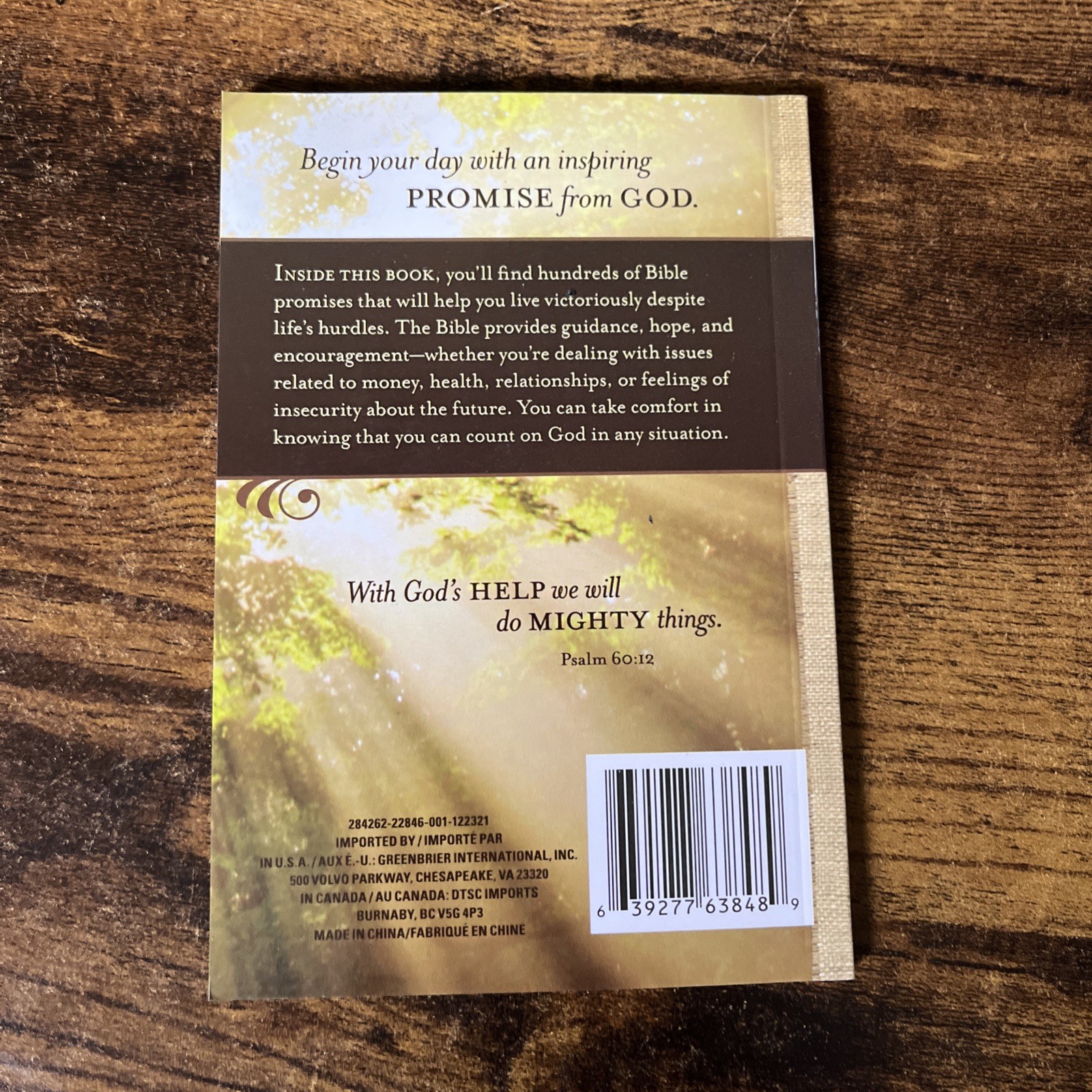 NLT Bible Promise Book for Tough Times by Ronald A. Beers (2011, Trade…