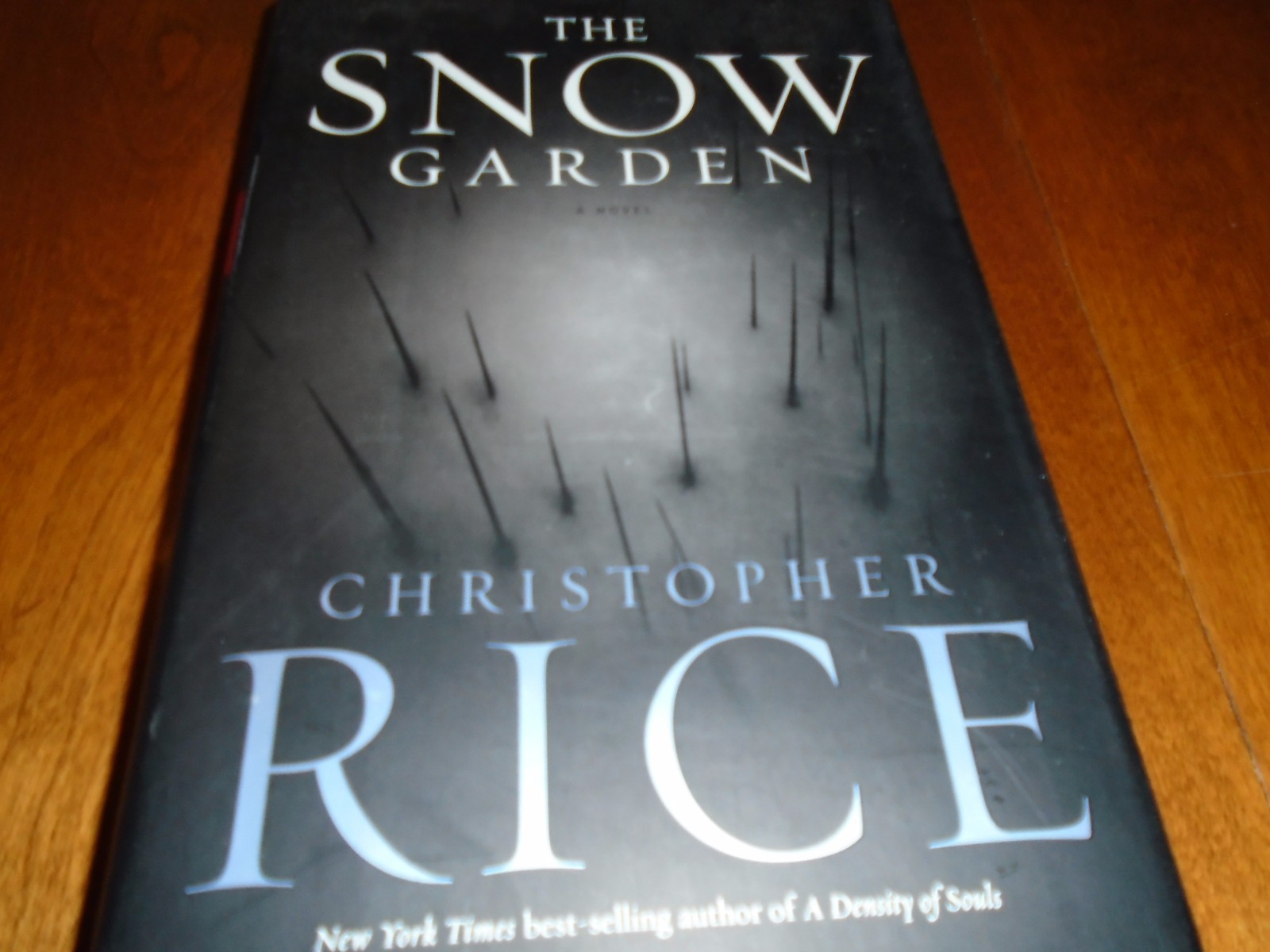 The Snow Garden : A Novel Signed by Christopher Rice (2002, HC 1st/1st)