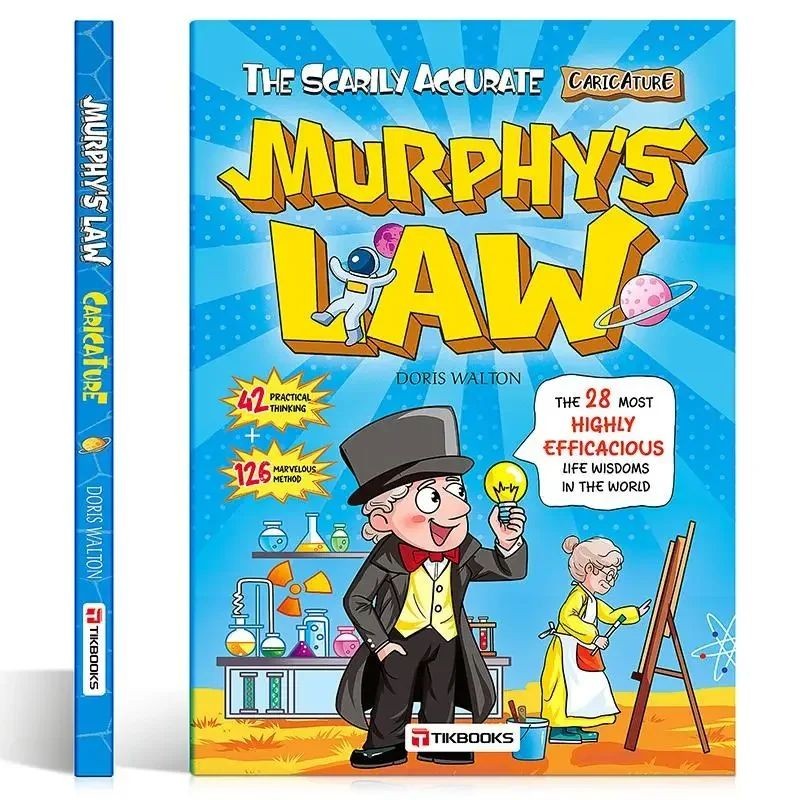 Murphy’s Law Learning Book for Kids 8-12 with 128 Pages Paperback Illustrated