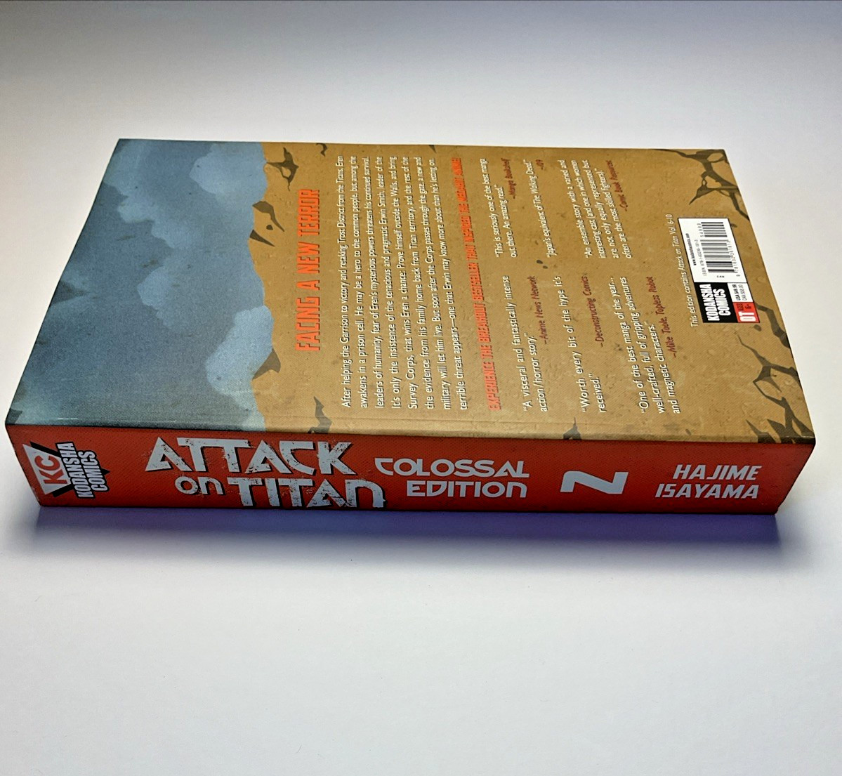 Attack on Titan: Colossal Edition #2 – Manga by Hajime Isayama
