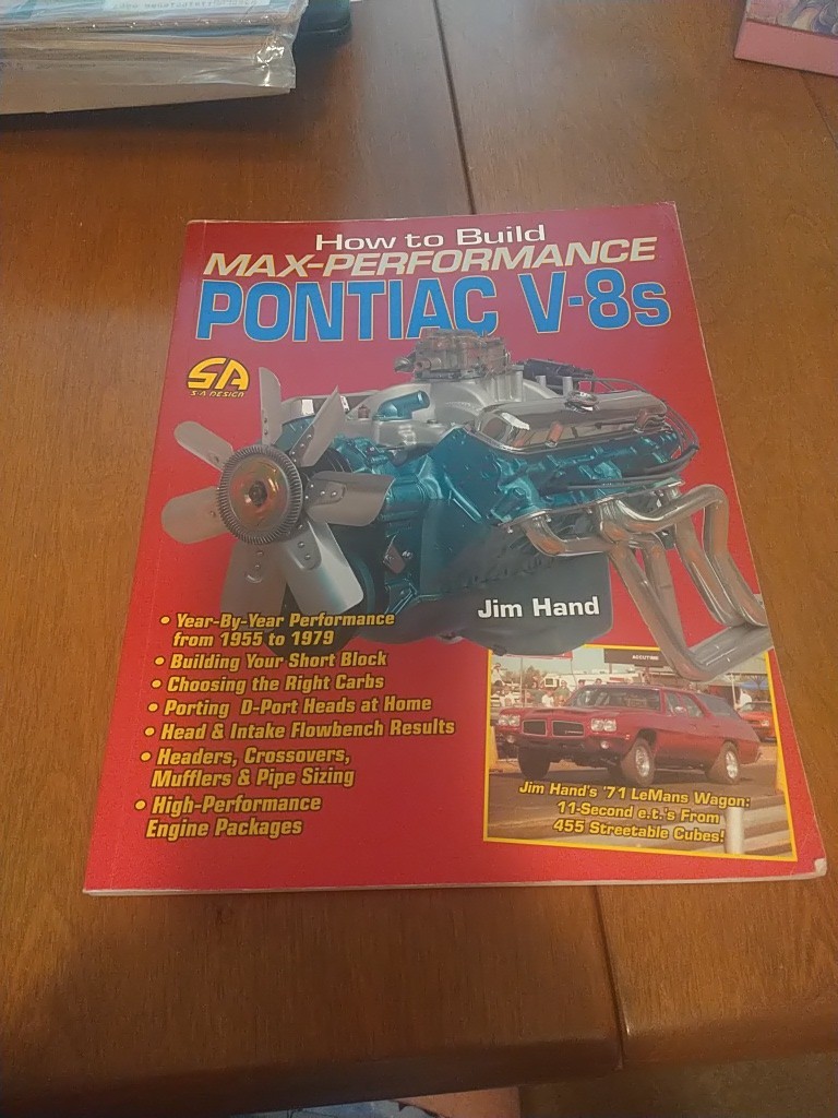 How To Build Max Performance Pontiac V-8s Catalog Magazine 2004 Jim Hand Cartech