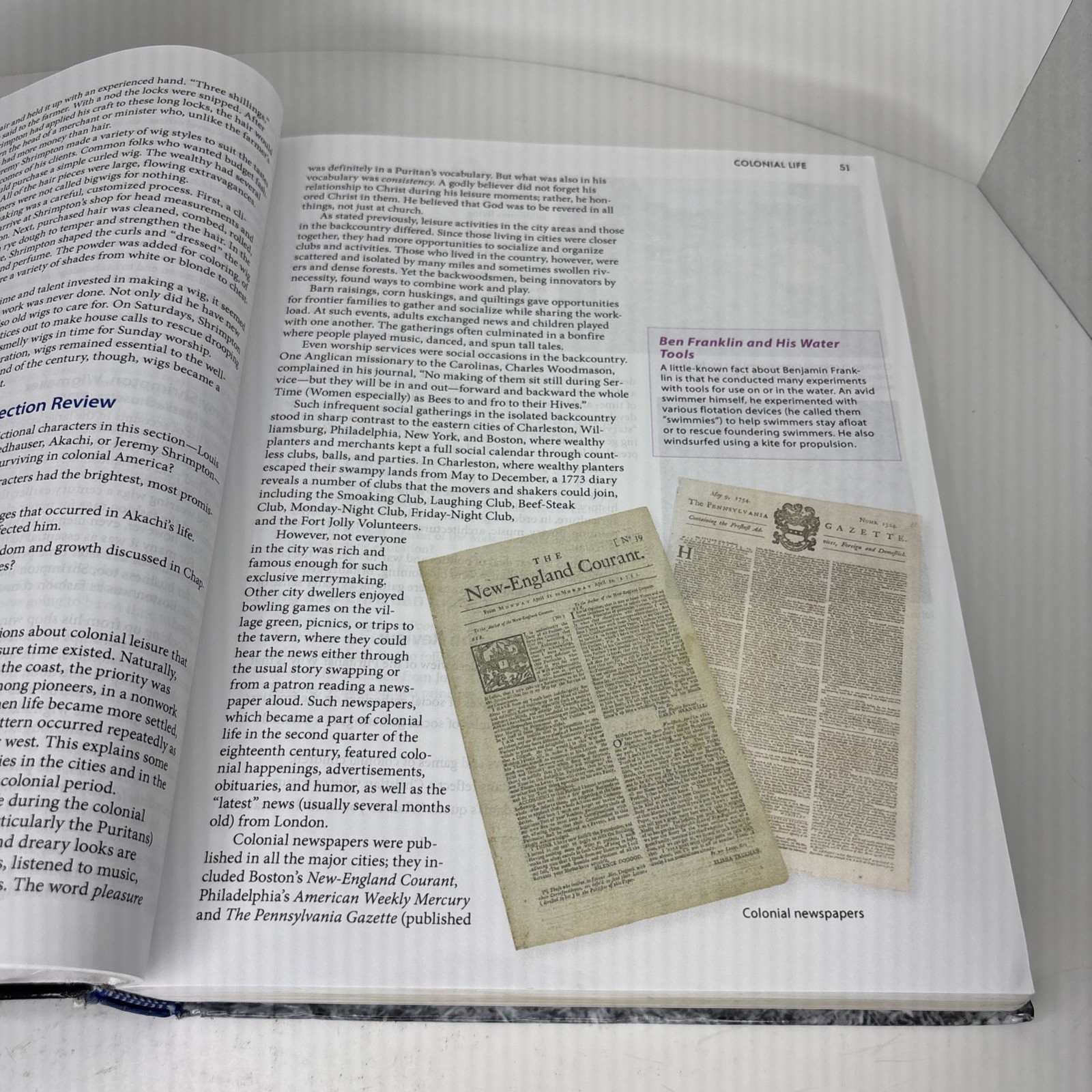UNITED STATES HISTORY 5th edition Joseph Jarrel bju Press HC- Good