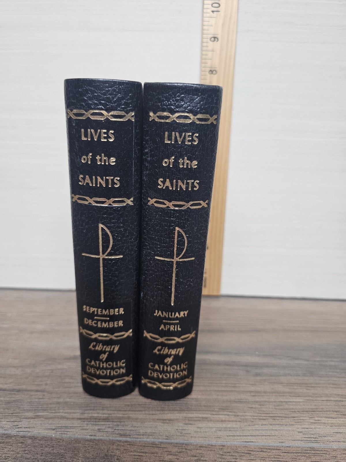 1961 Lives of the Saints, Library Catholic Devotion. Decorative, Religious Books