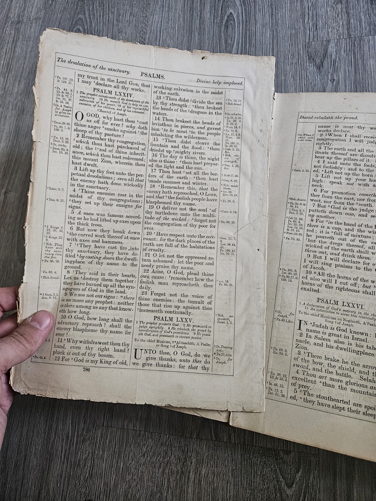 1867 Holy Bible Old & New Testaments Translated From Original Tongues | Leather