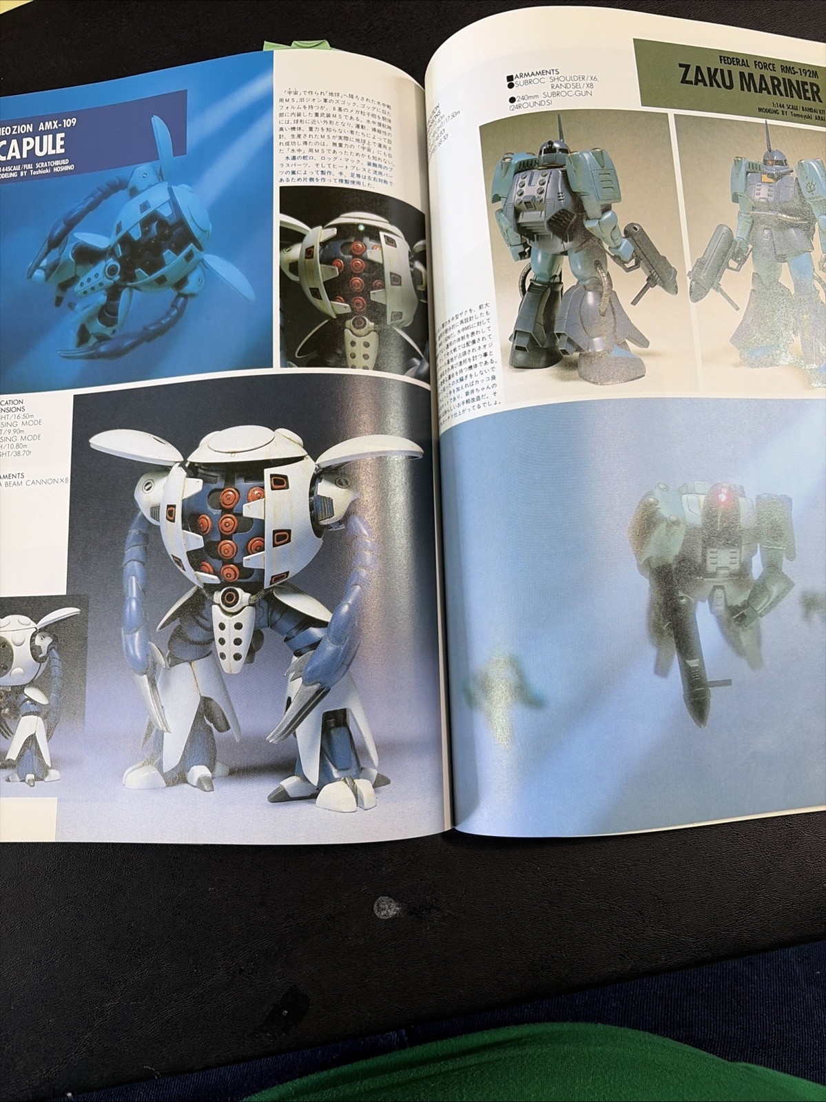 Gundam Wars II Mission ZZ Model Graphix Modeling Support Manual Book Japan