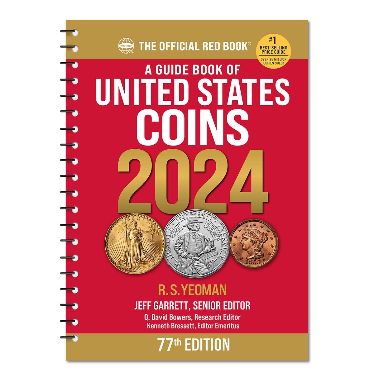 Guide Book of United States Coins 2024 Spiral „Redbook“ (A Guide Book of Uni…