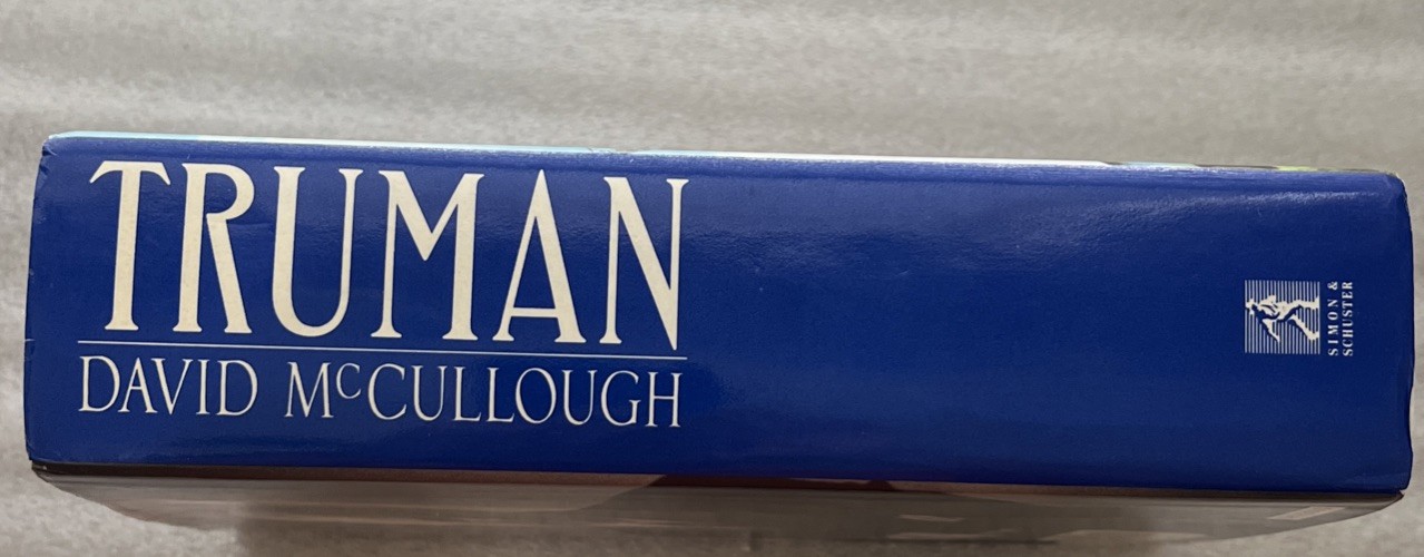 TRUMAN By David McCullough Autographed
