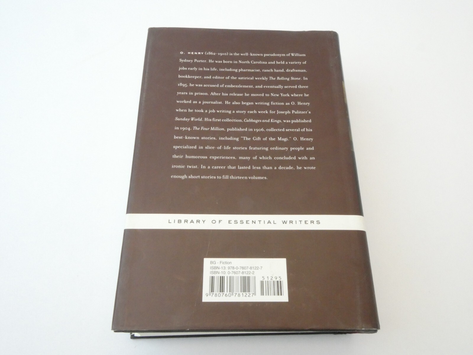 2006 O. Henry Complete and Unabridged The Fiction Hardcover Book