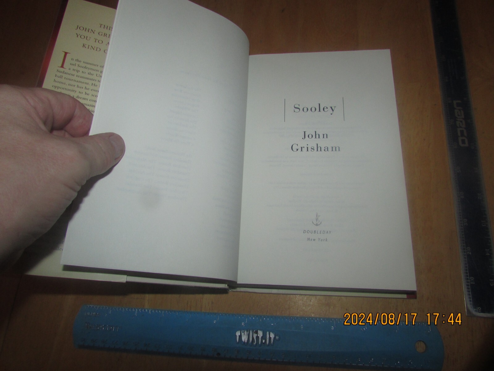 Sooley : A Novel by John Grisham (2021, Hardcover)