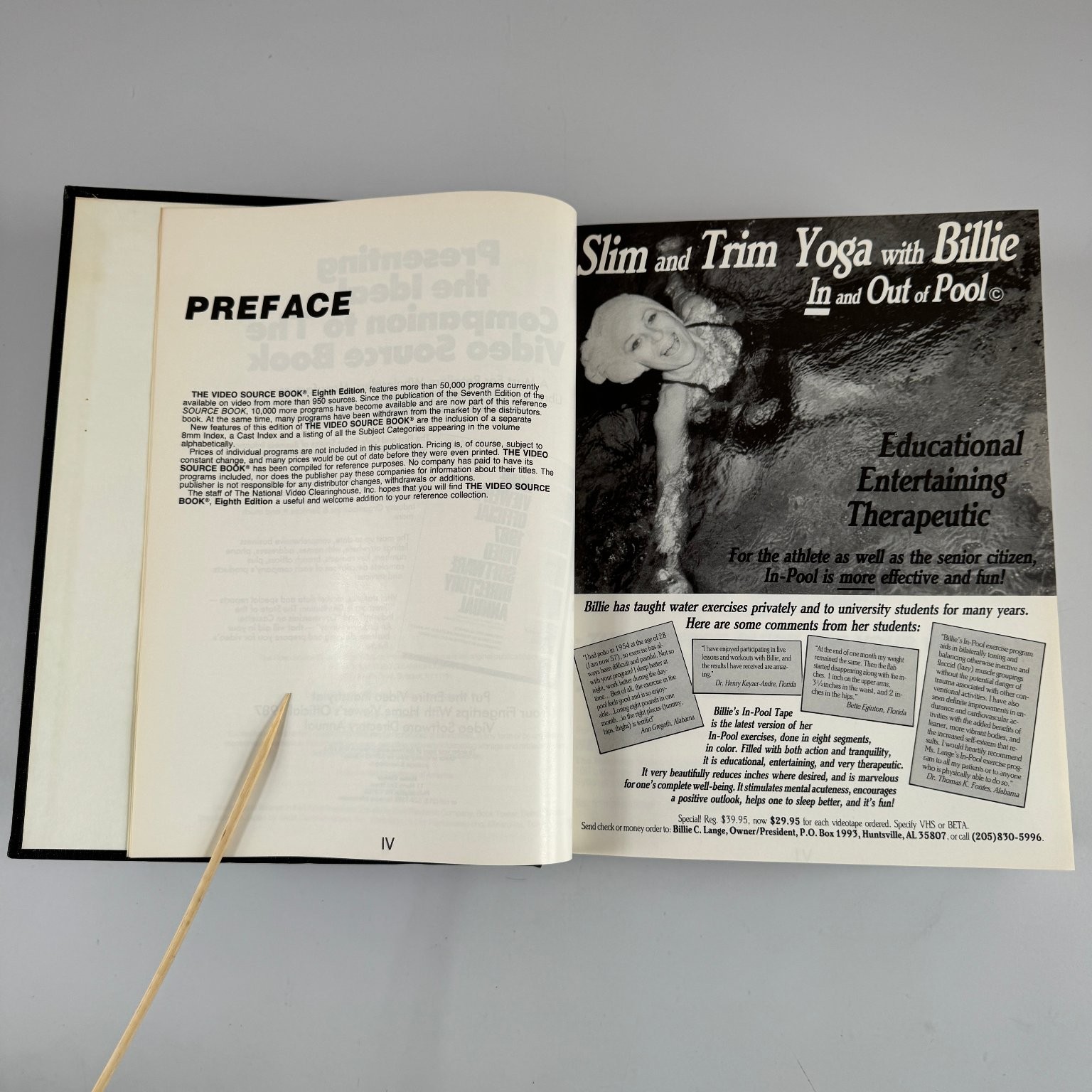 The Video Source Book Eighth Edition 1986 Professional Volume NV Clearinghouse