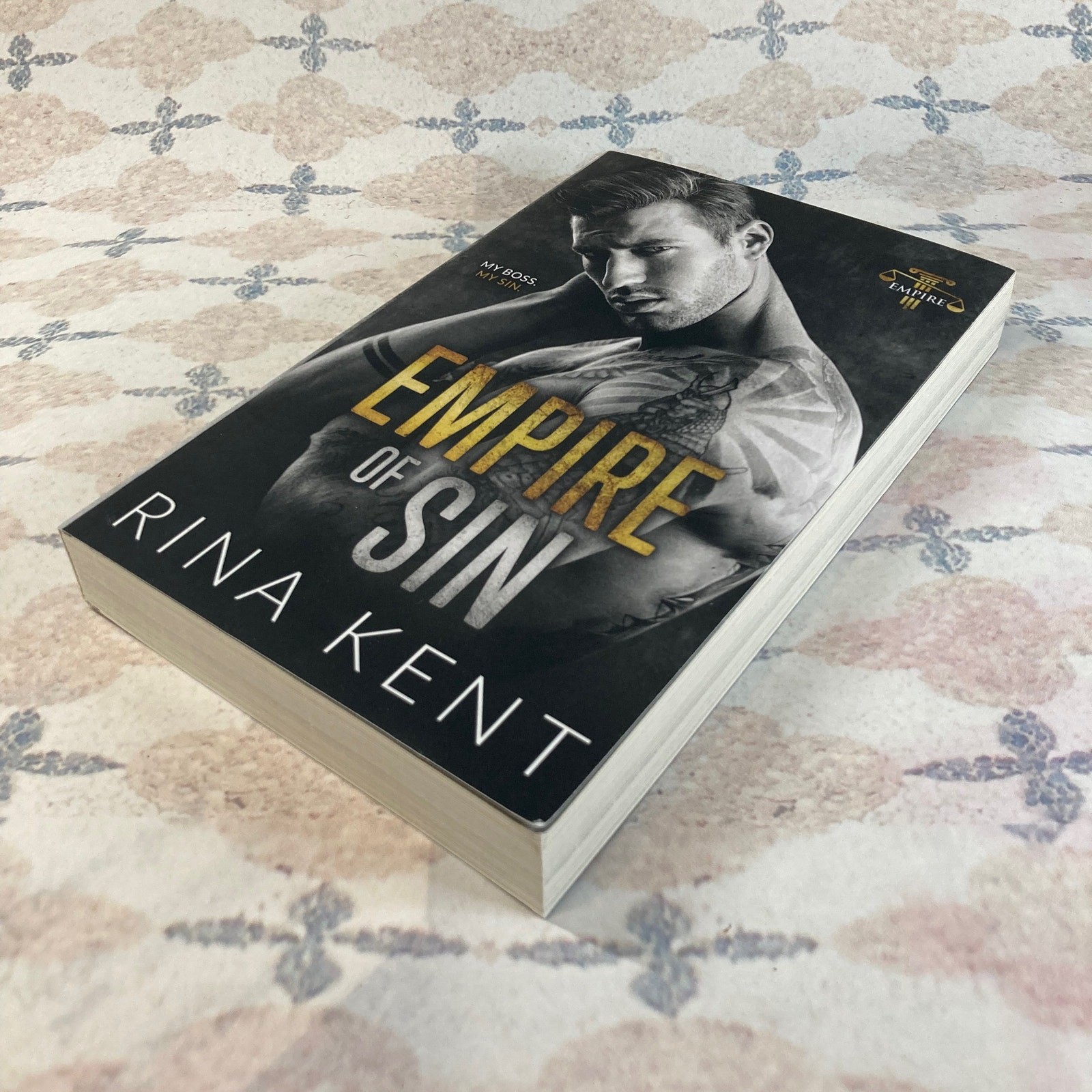 Rina Kent | Empire of Sin | PB | Fine | Romance | Model Cover Website Exclusive