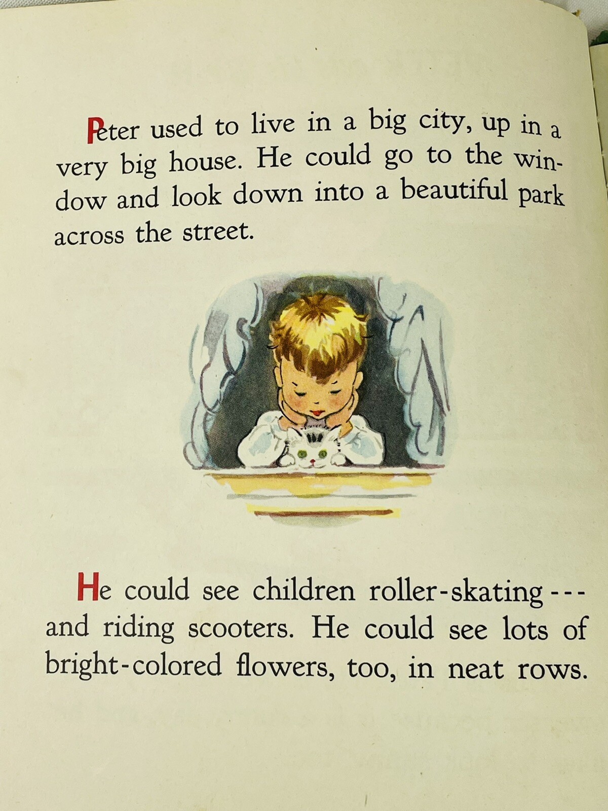 Peter Gets His Wish by Frances Ingersoll Vintage Children’s 1st Edition Book