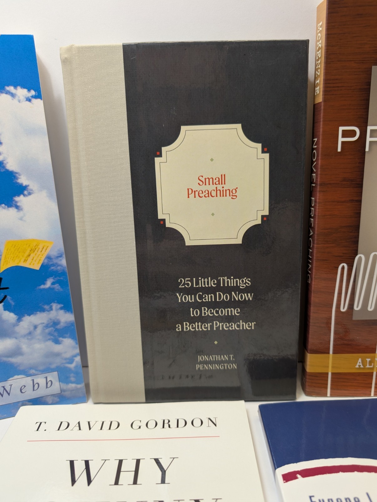 Books On Preaching Religious Teachings Books Sermons- Lowry, Gordon, Webb Etc