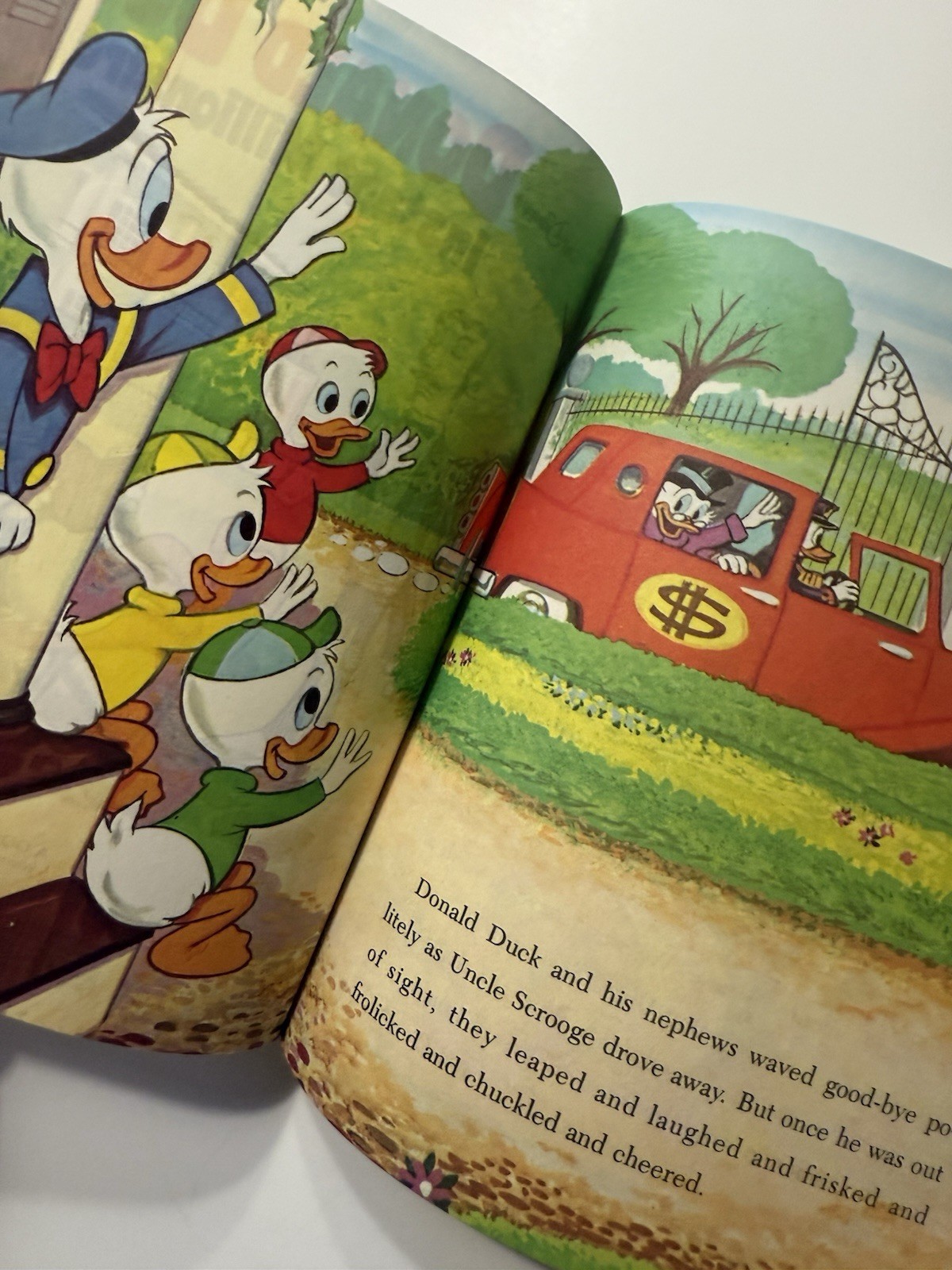 Little Golden Book Donald Duck Instant Millionaire Vintage Disney Vintage 1978