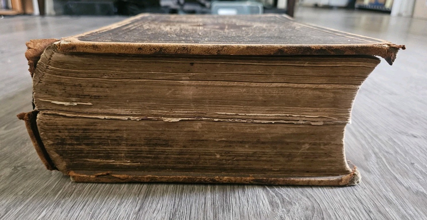 1867 Holy Bible Old & New Testaments Translated From Original Tongues | Leather