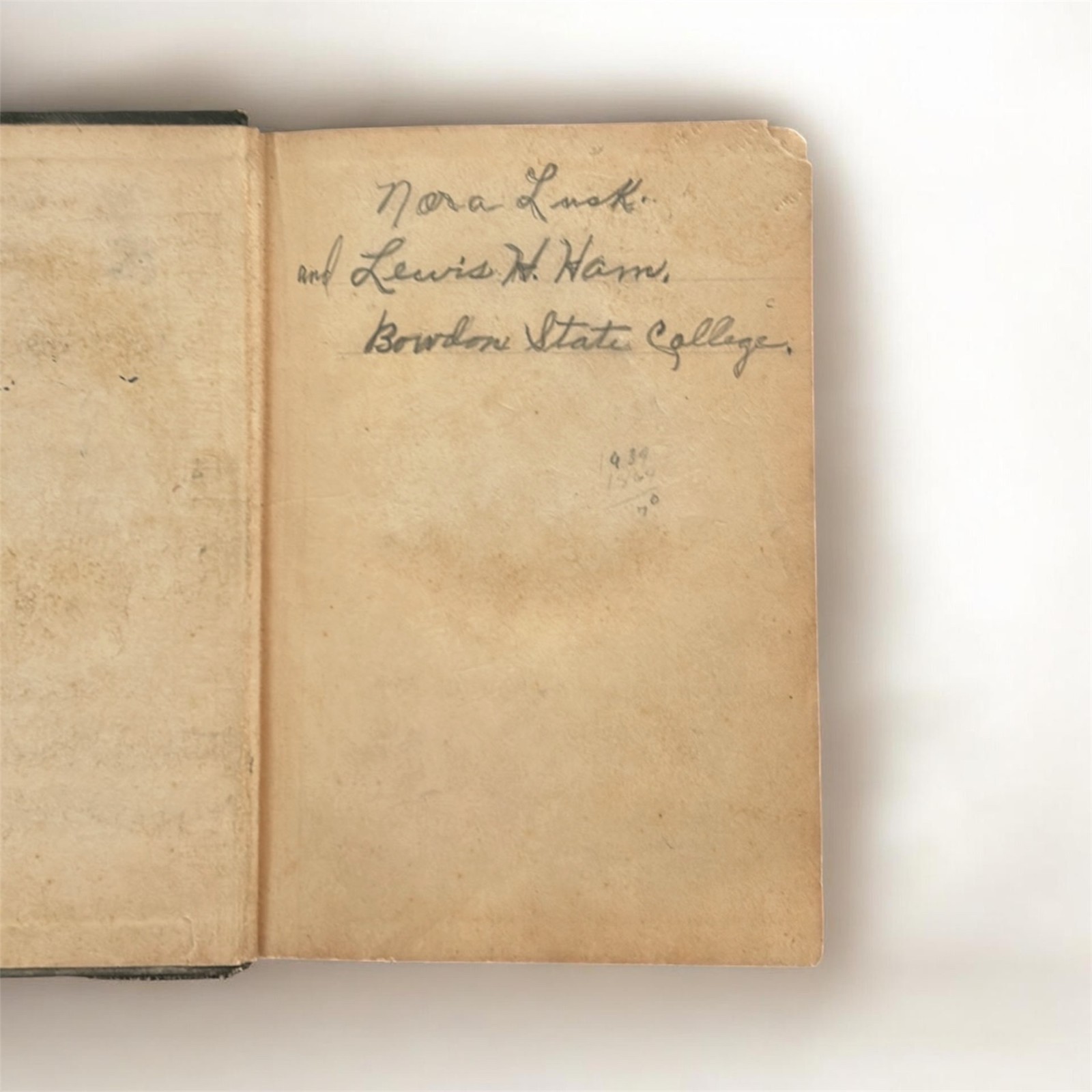 Antique Book „A Student’s History of Education“ 1926 HC Inscribed