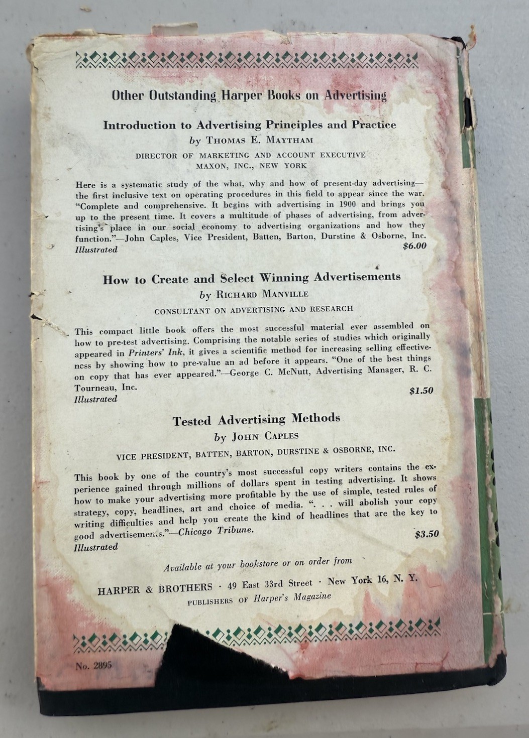 Layout in Advertising: A New Revised Edition W. A. Dwiggins