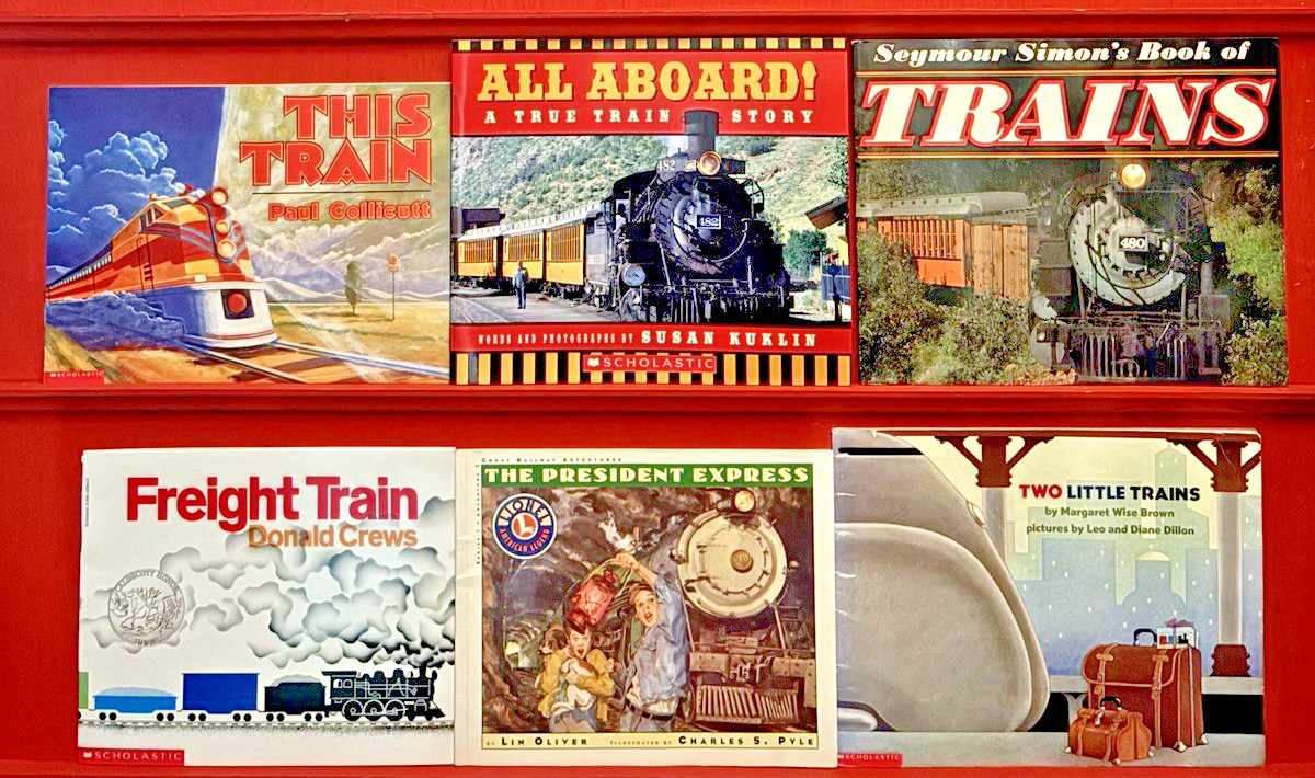 Trains Railroad Lot Kids Picture Books Lionel President Express Seymour Simon