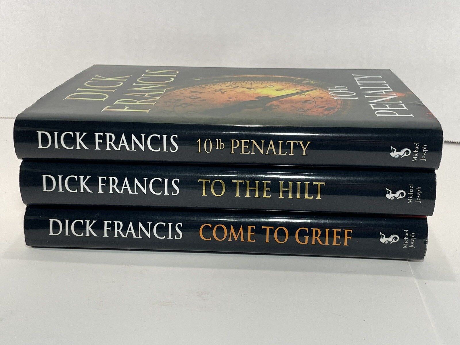Dick Francis Lot Of 3 – 10lb Penalty | To The Hilt | Come To Grief London Ed.