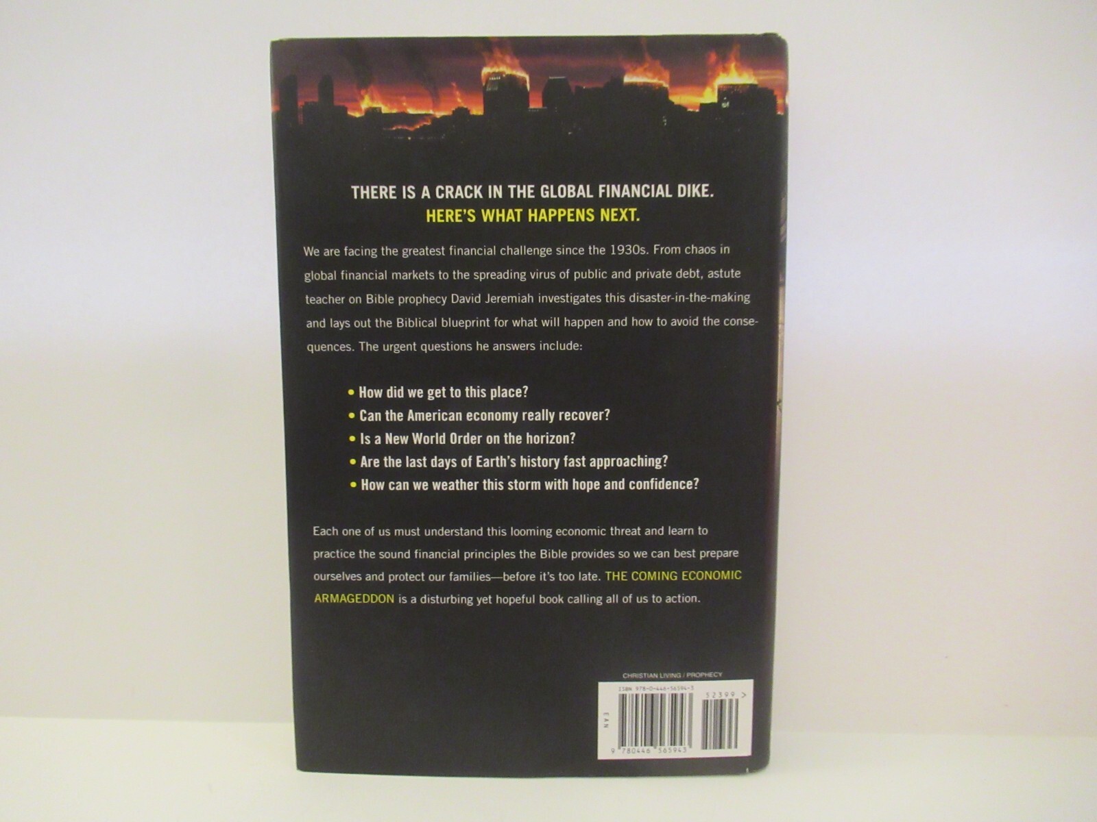 David Jeremiah – The Coming Economic Armageddon – (Hardcover)