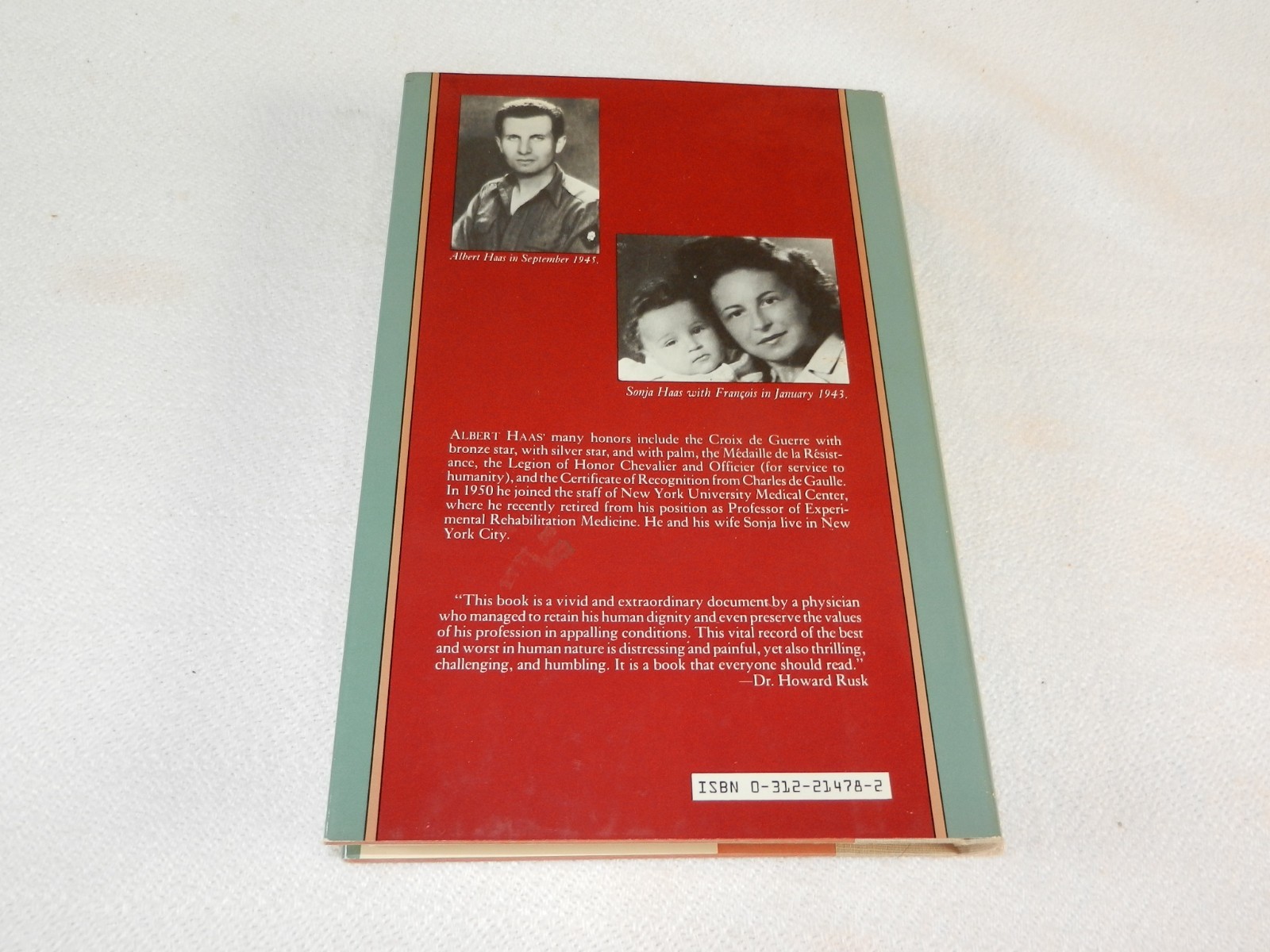 WW II HOLOCAUST French Resistance, Dachau – Gusen II „THE DOCTOR AND THE DAMNED“