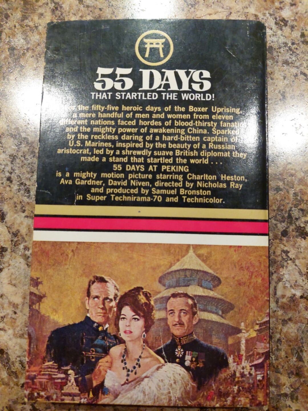 55 Days At Peking by Samuel Edwards 1963 1st Ed Vtg Bantam Paperback Novel