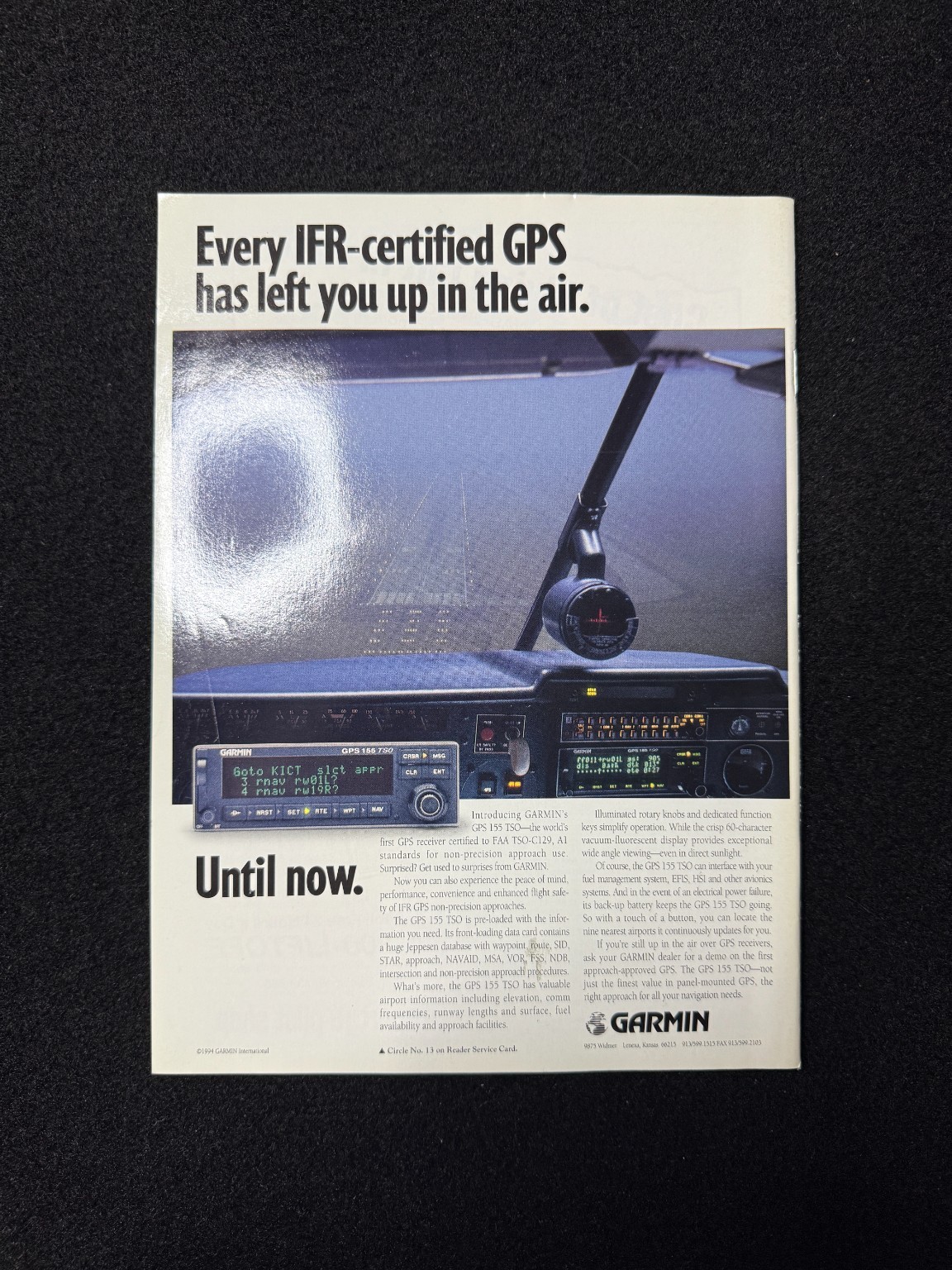Plane & Pilot Magazine September 1994 Mooney Ovation Cessna 195 Aviation GPS