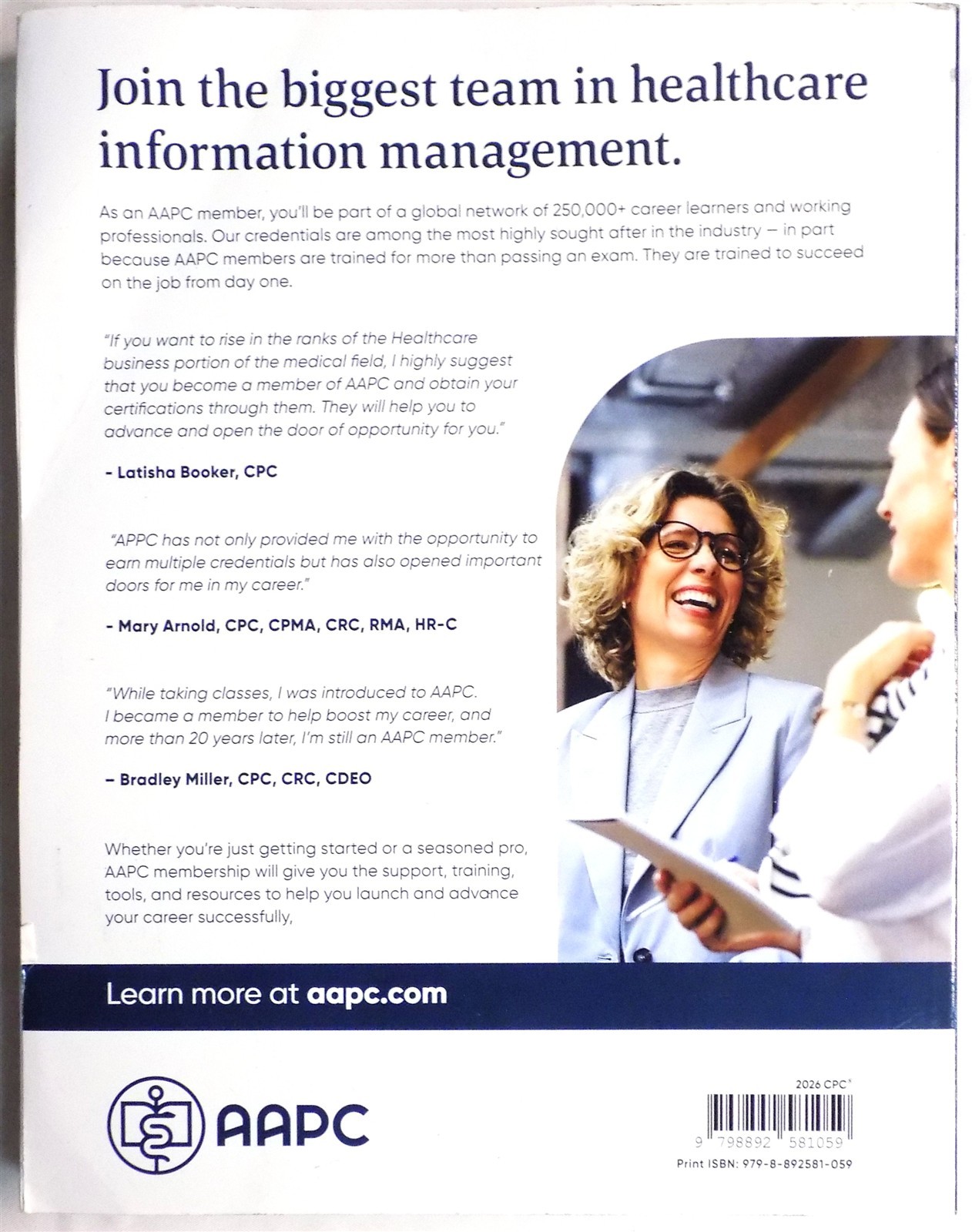 AAPC CPC® Certification Professional Coder TRAINING MANUAL 2026 Paperback AAPC