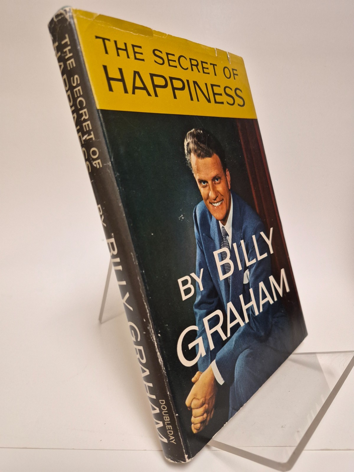 Billy Graham 1955 Secret Of Happiness – Signed