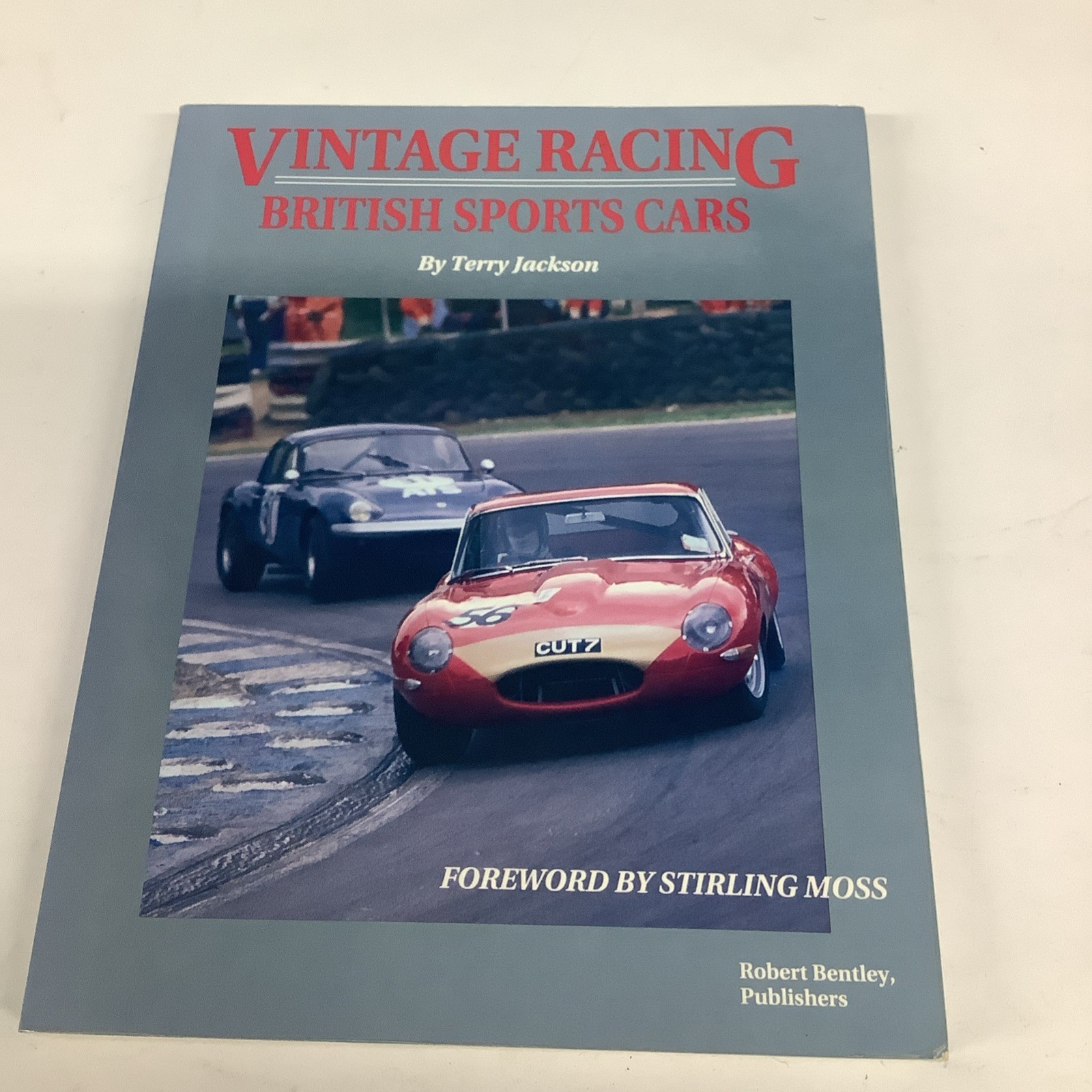Vintage Racing – British Sports Cars by Terry Jackson, 1990 – 177 pages