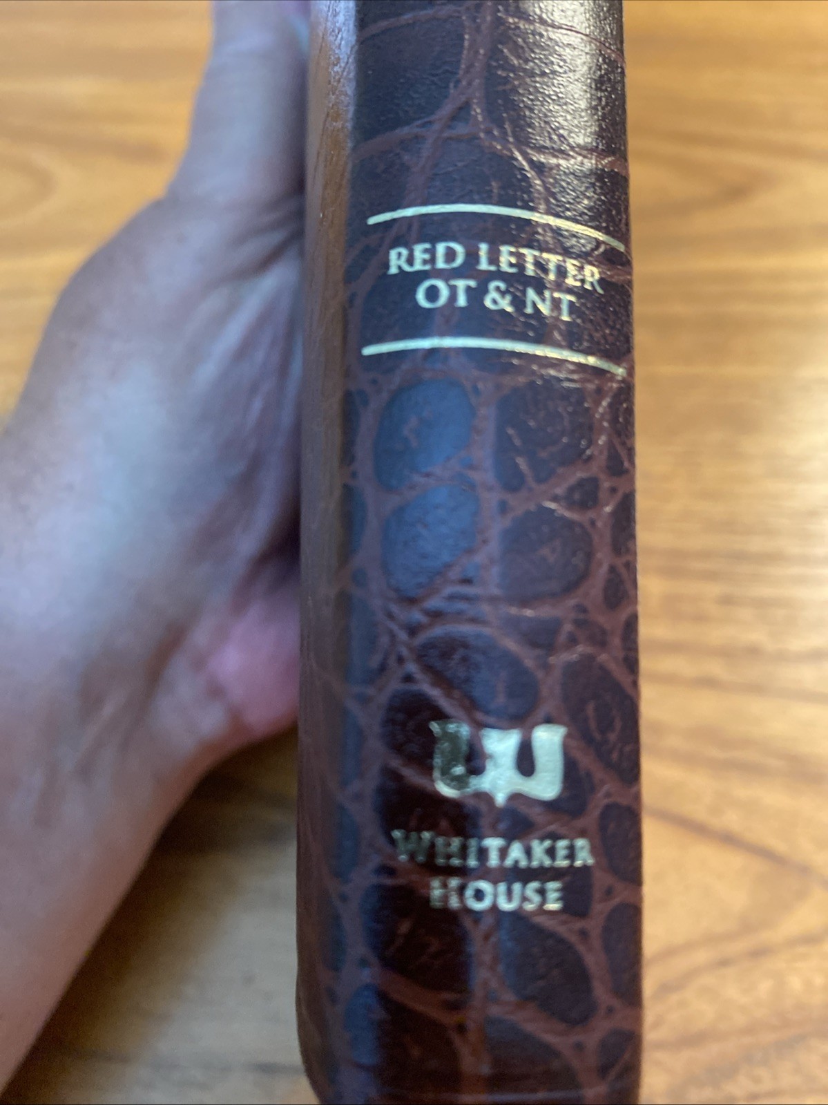 KJVER Thinline Bible by Whitaker House Staff 2015 Alligator Leather Indexed
