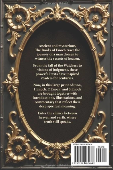 The Books of Enoch Complete LARGE PRINT (Illustrated): 1, 2 & 3 Enoch with Authe