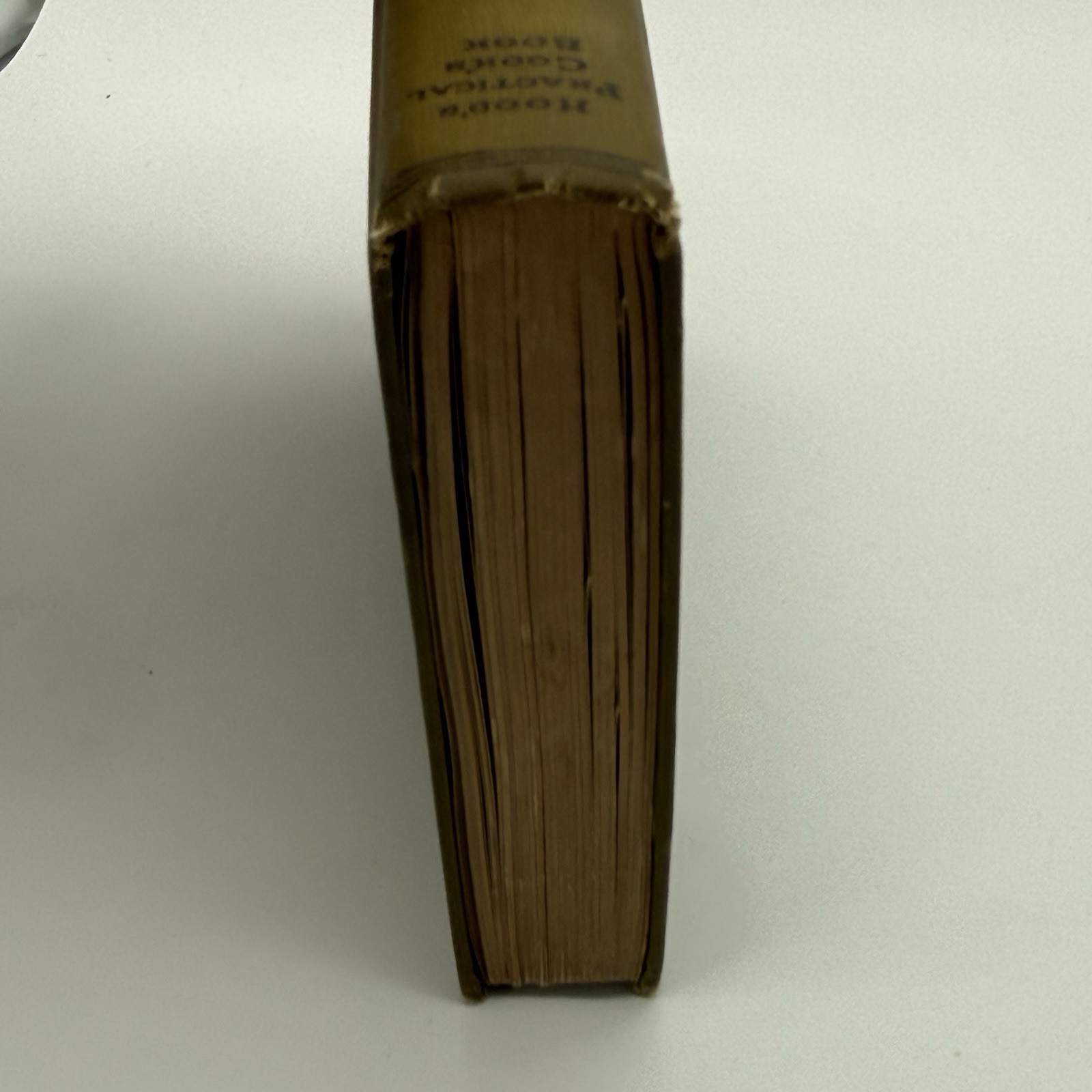 Antique Hood’s Practical Cook’s Book Lowell Massachusetts 1897 6th Printing HC