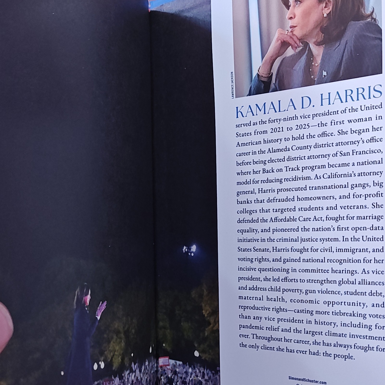 107 Days by Kamala Harris, Simon & Schuster, 2025, Hardcover, First Edition