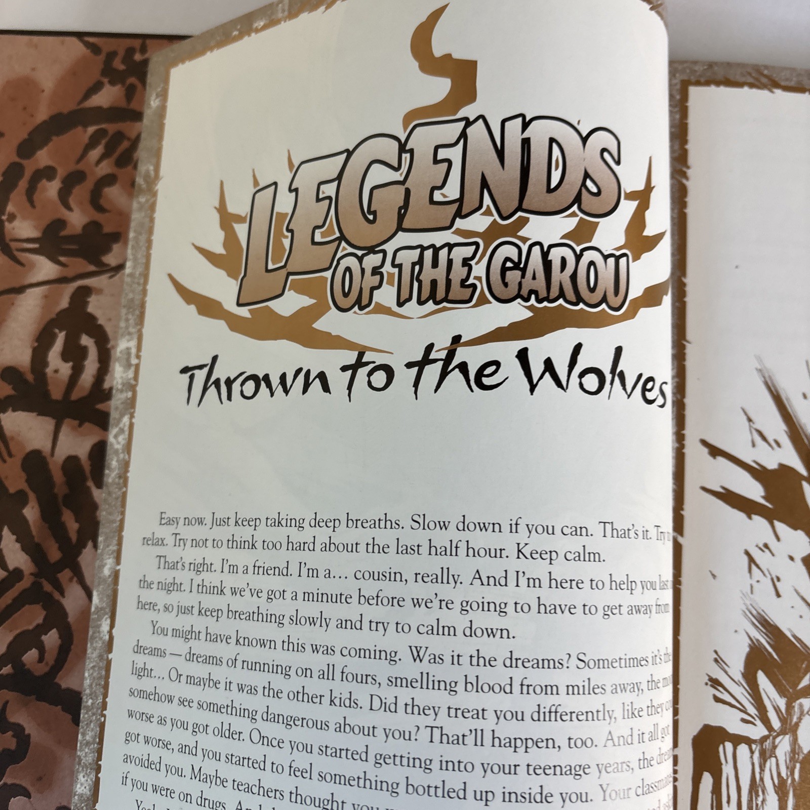 Werewolf The Apocalypse A Storytelling Game of Savage Horror 2000 HC