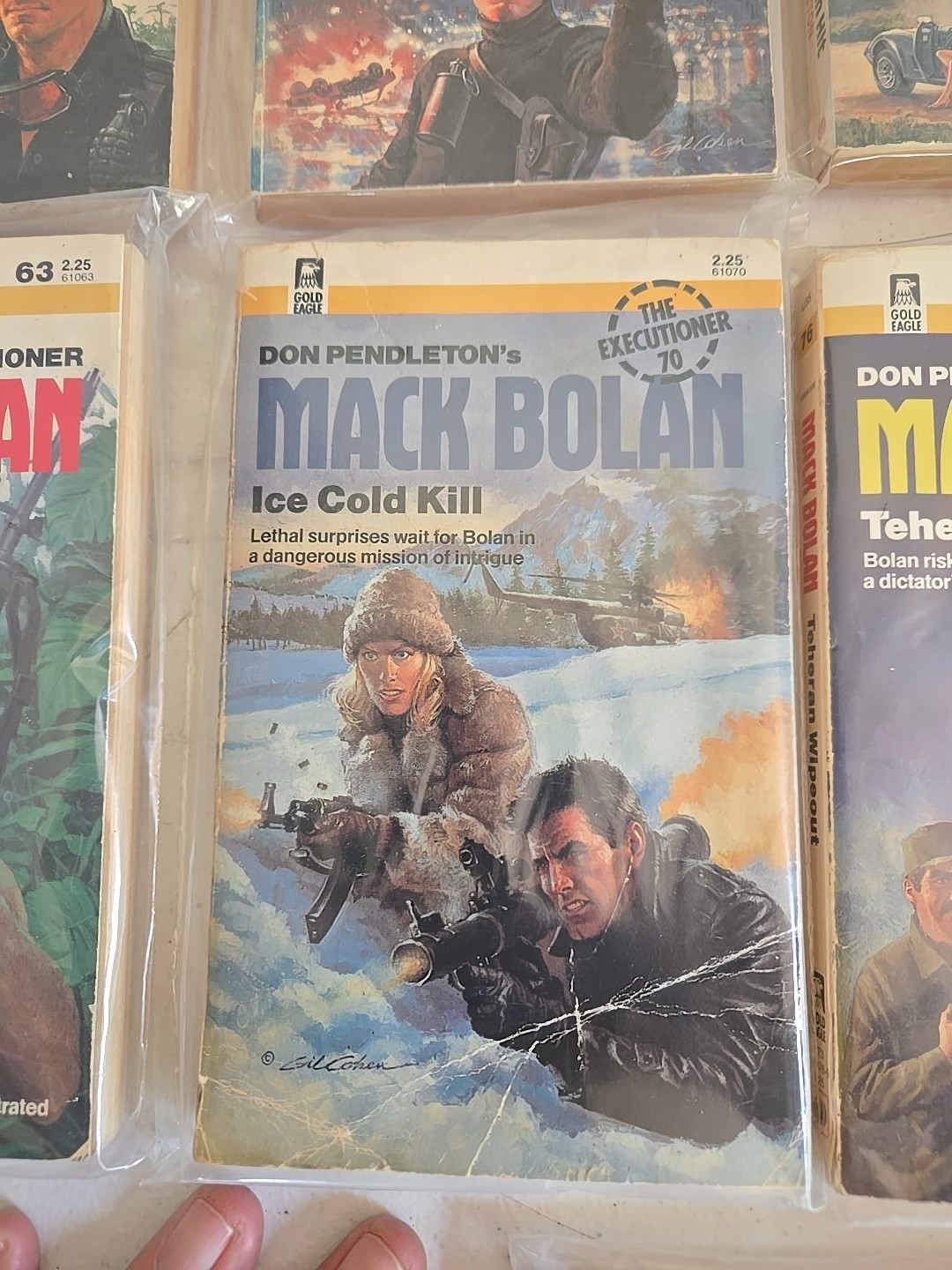 Don Pendletons Mack Bolan Paperback Lot Of 12