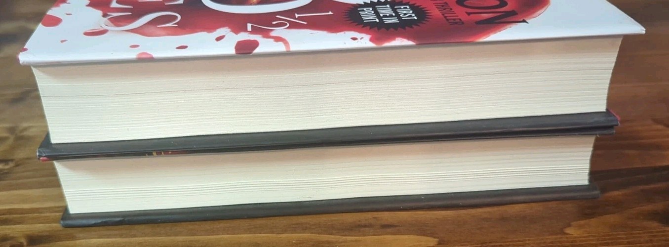 2 JAMES PATTERSON FIRST EDITION 3 Days to Live, 23 1/2 Lies 2 Stand Alone Books