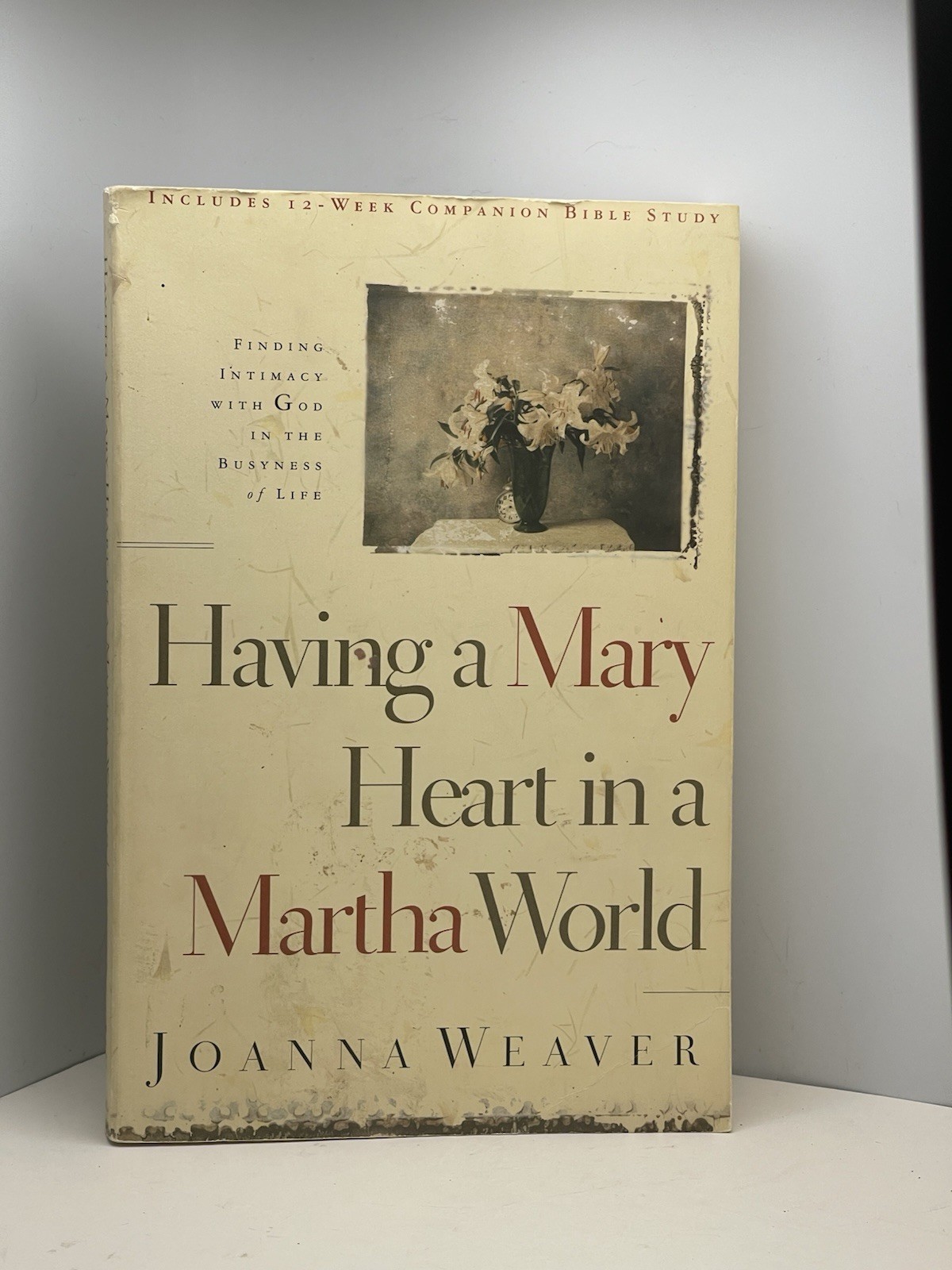 Having A Mary Heart In A Martha World Joanna Weaver HC Christian Devotional