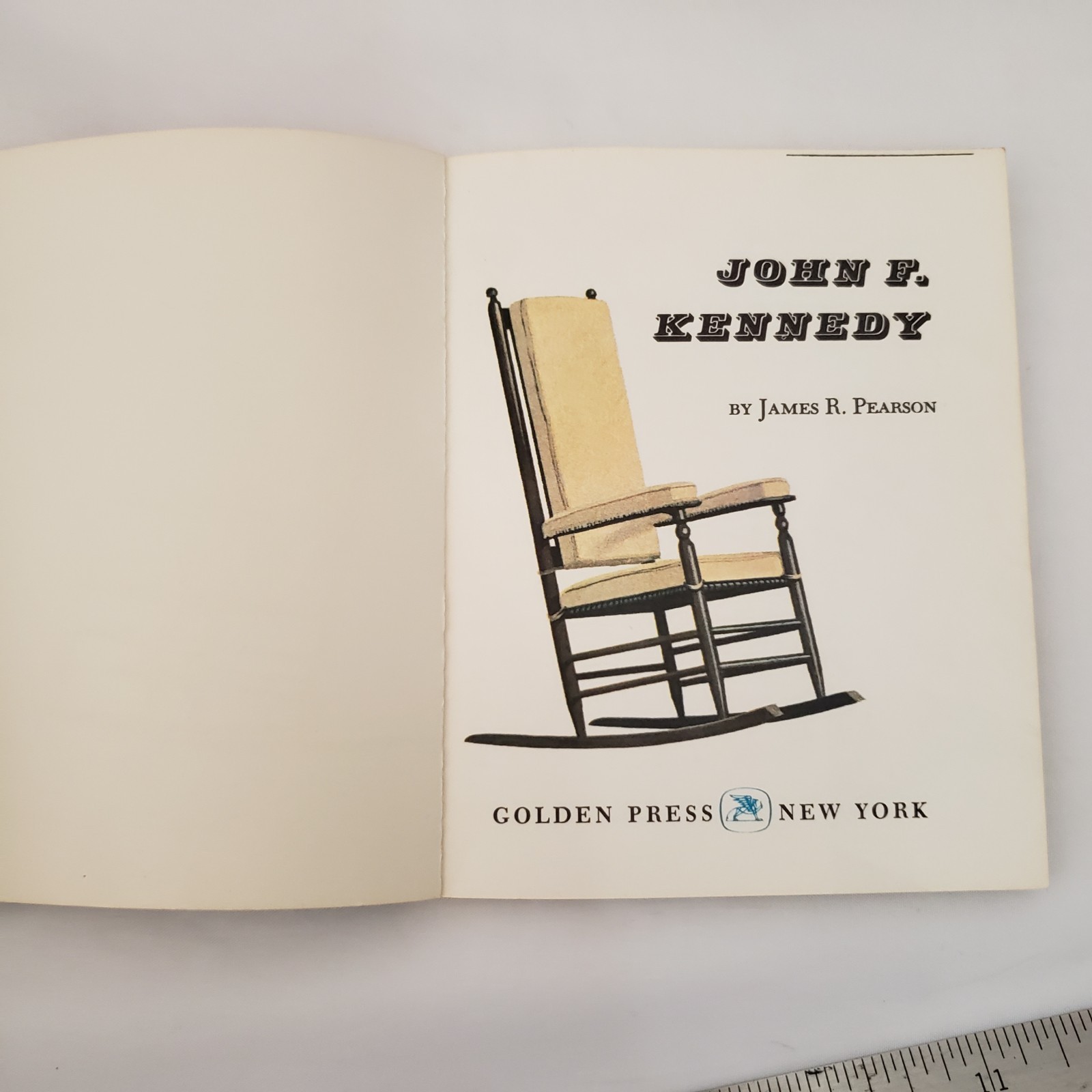 John F Kennedy Book Lot of 3 + Postcard JFK Library + Photo from Phila Inquirer
