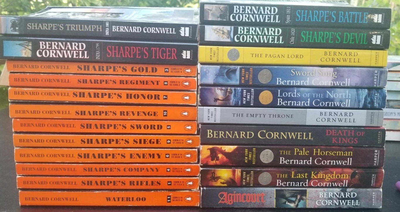 Lot Of 22 Bernard Cornwell Pb Books