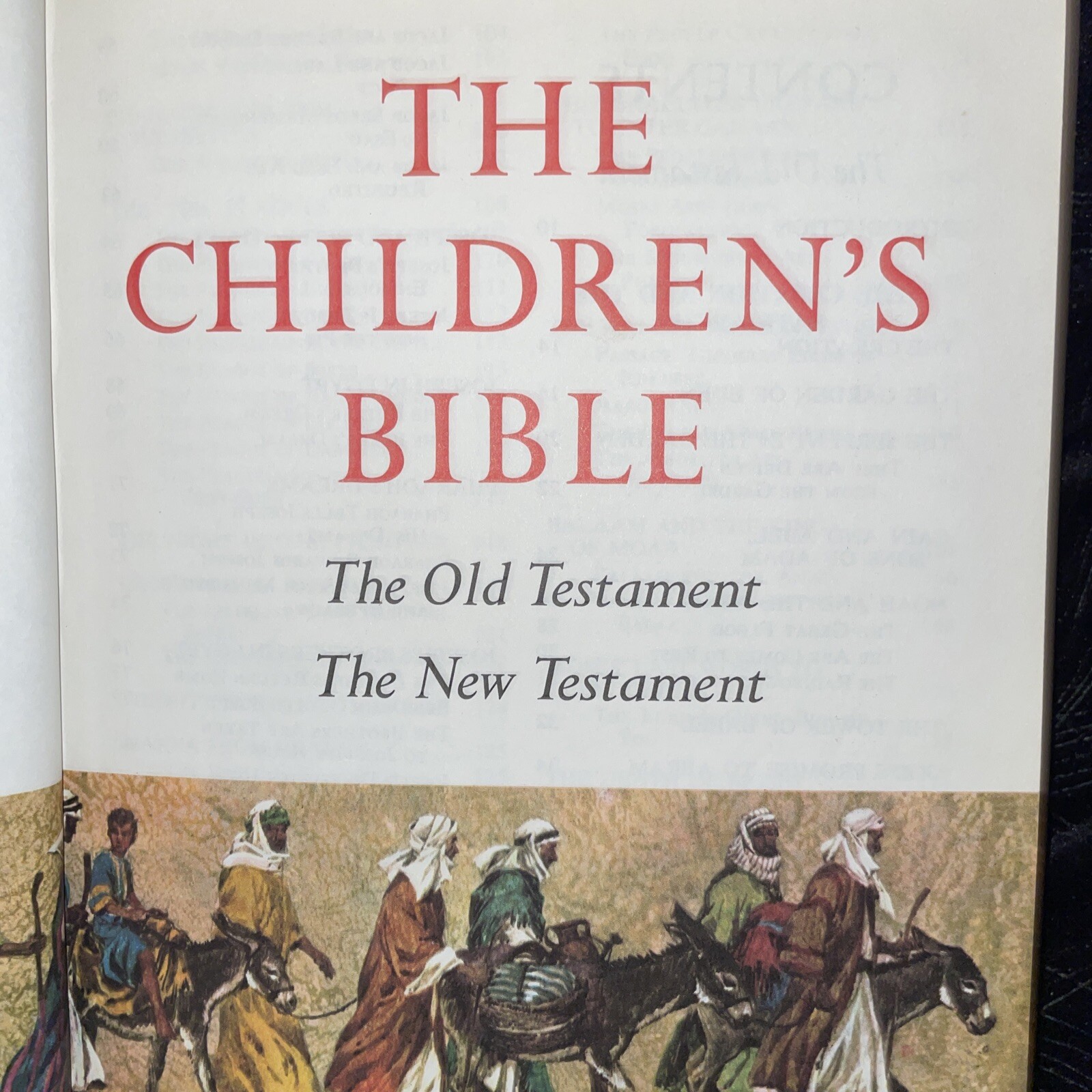 VINTAGE 1965 The Children’s Bible Golden Press Hardcover Book 510 pages