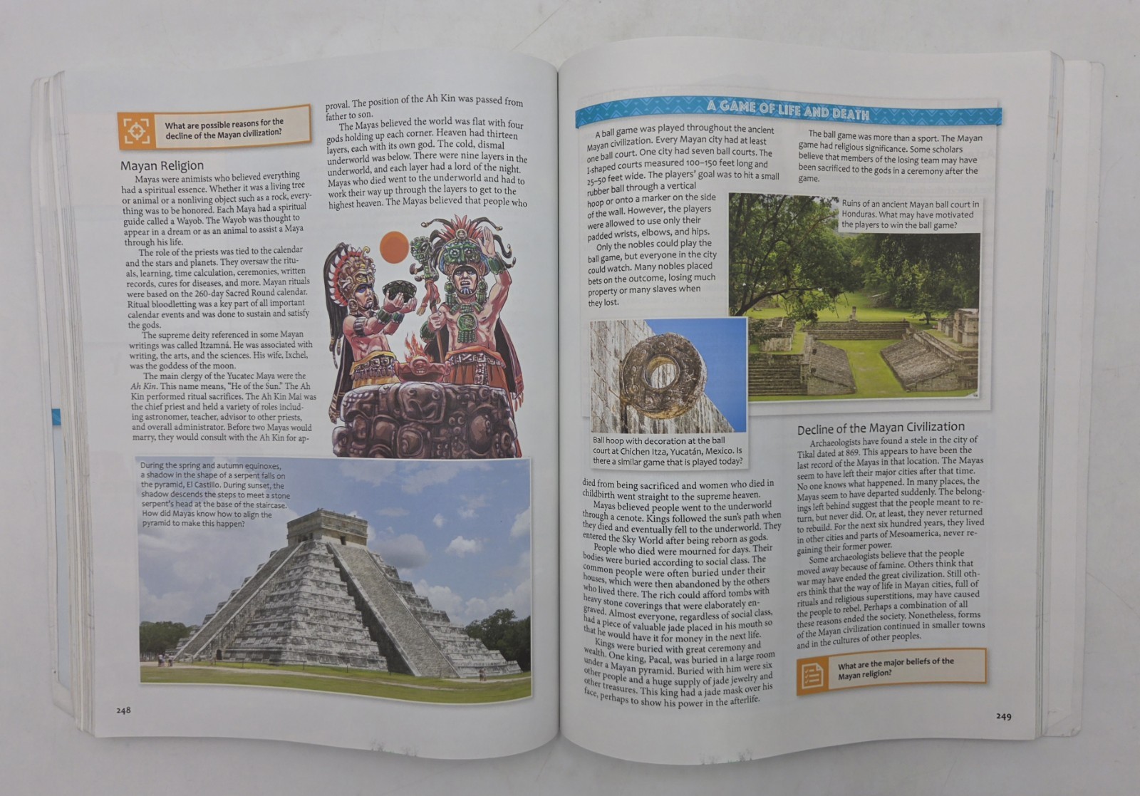 Heritage Studies 6 Ancient Civilizations BJU Press #520007 Student Text 4th PB