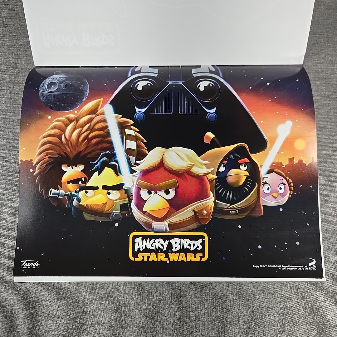 Star Wars ~ Angry Birds 12 Poster 2012 Poster Booklet ~ Staple Bound