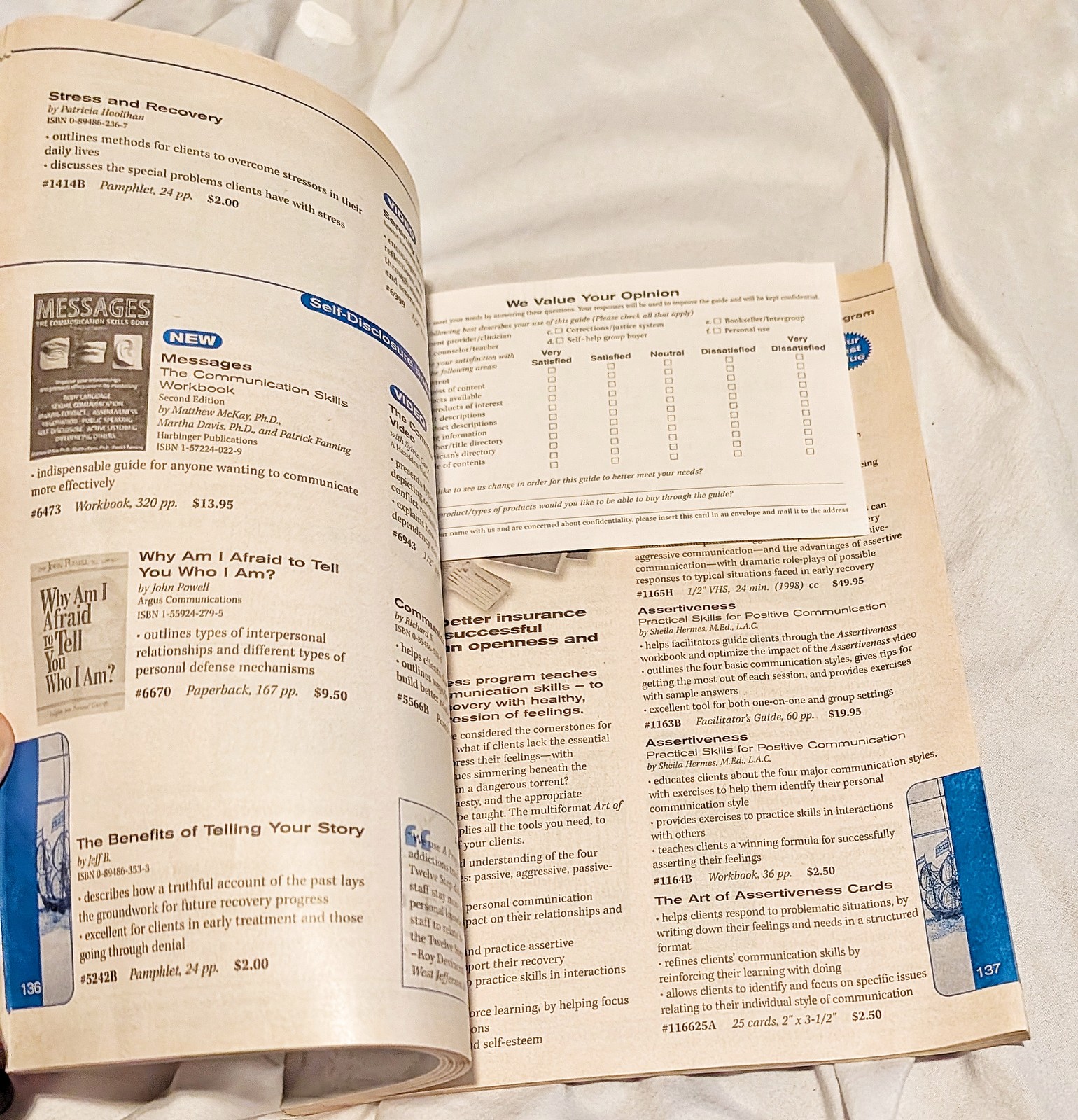 Vintage Hazelden🔴1998 Learning Resource Guide Dean Publishing PB🆓Abuse📬Health
