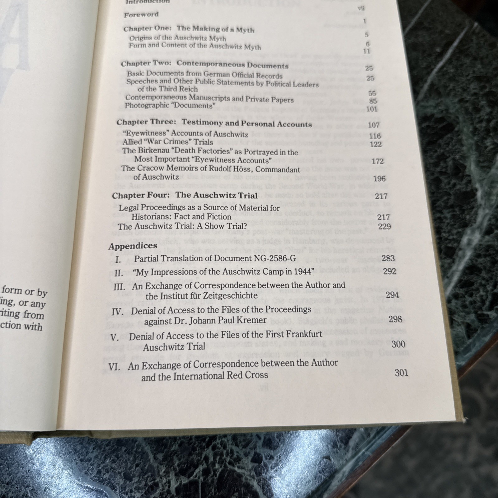 AUSCHWITZ A JUDGE LOOKS AT THE EVIDENCE Staeglich Vintage Hardback Book 1990