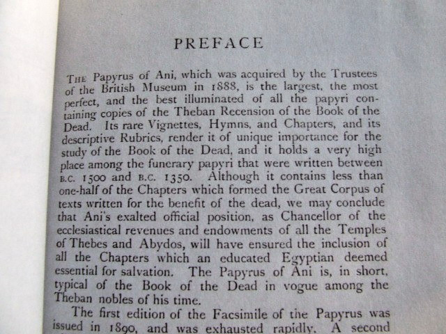 Egyptian Book of the Dead : The Complete Papyrus of Ani by E.A. Wallis Budge PB